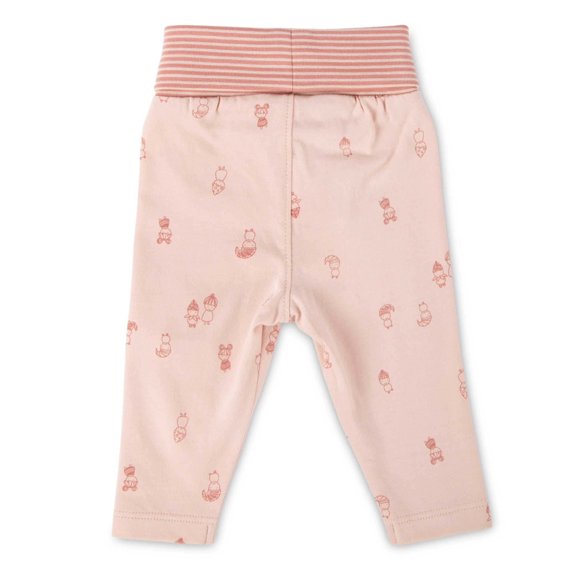 Baby Hose, rosa bedruckt