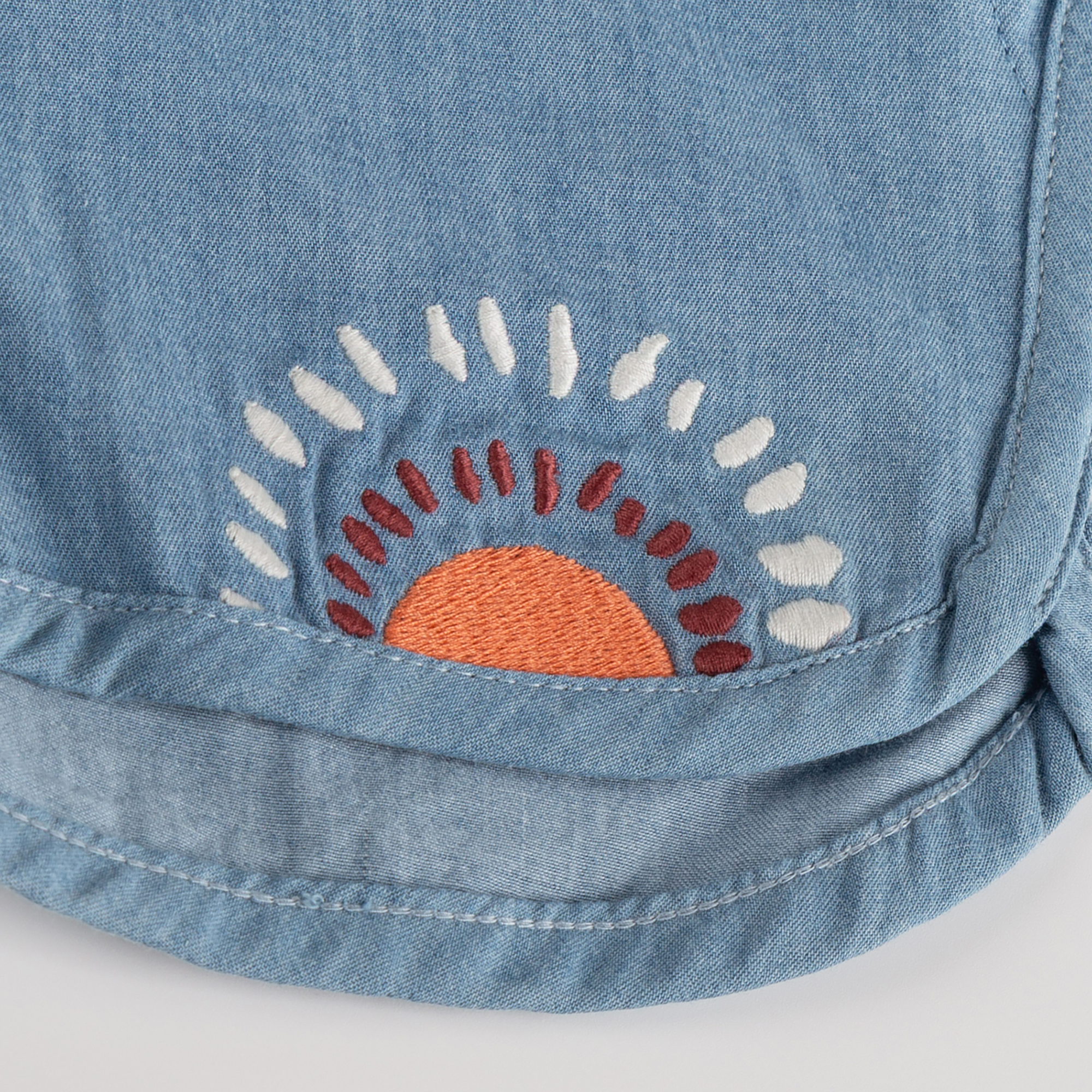 Children's chambray shorts, Savanne