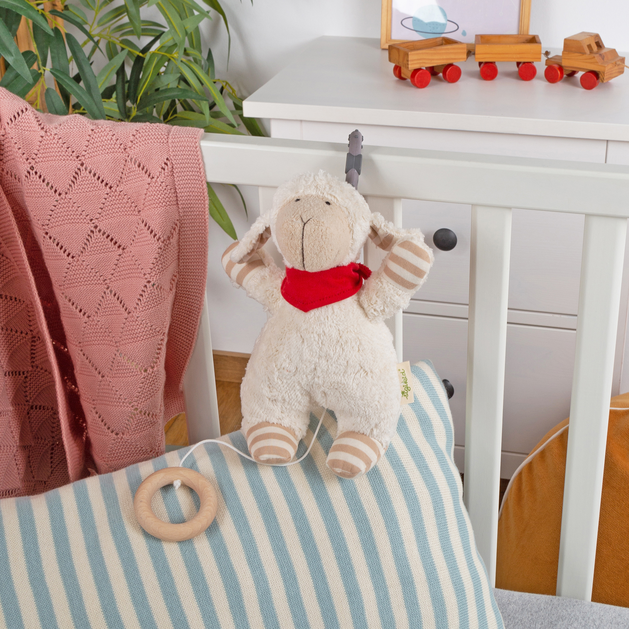 Baby Spieluhr Schaf, Green Collection Baby Spieluhr Schaf, Green Collection