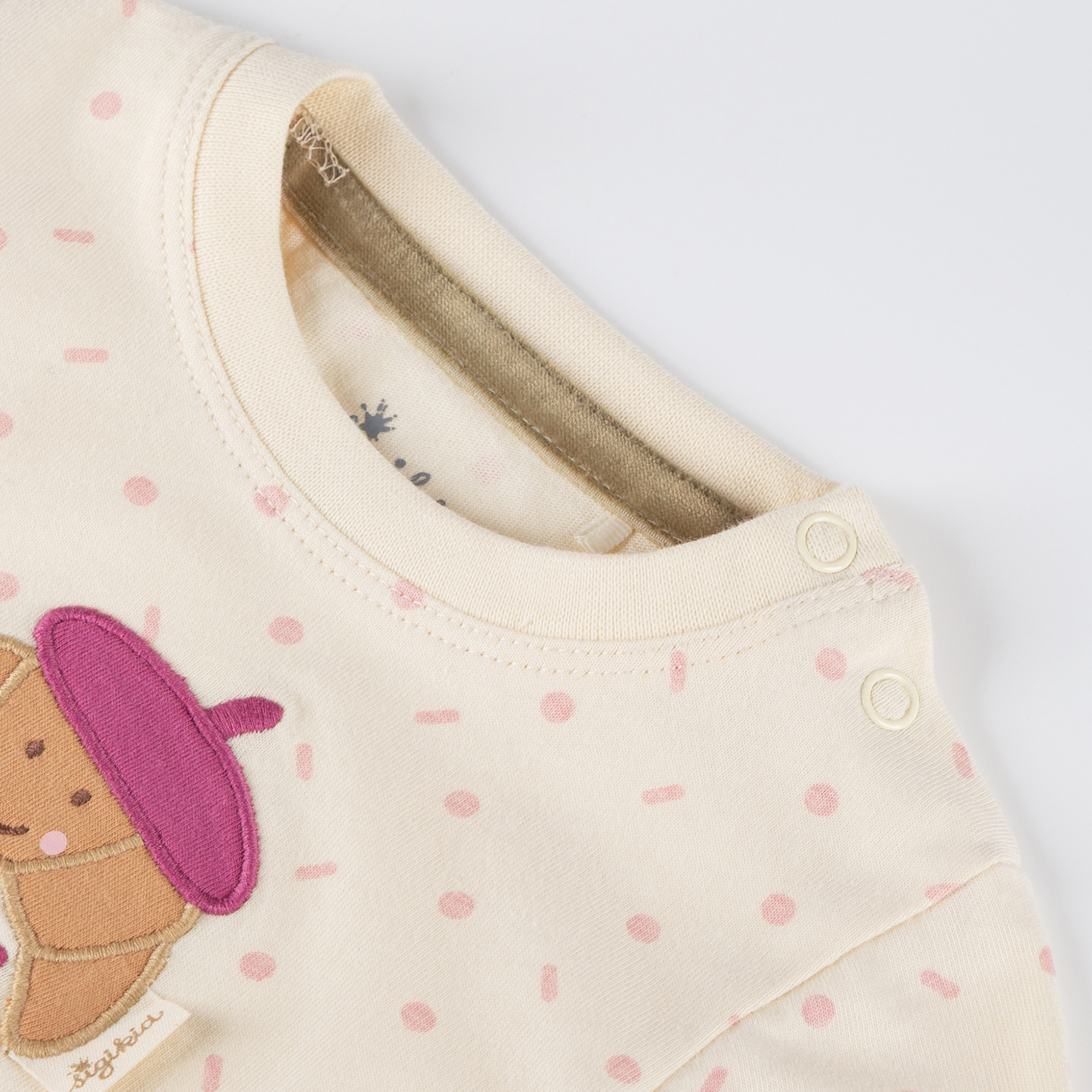Baby Langarmshirt Petit Croissant