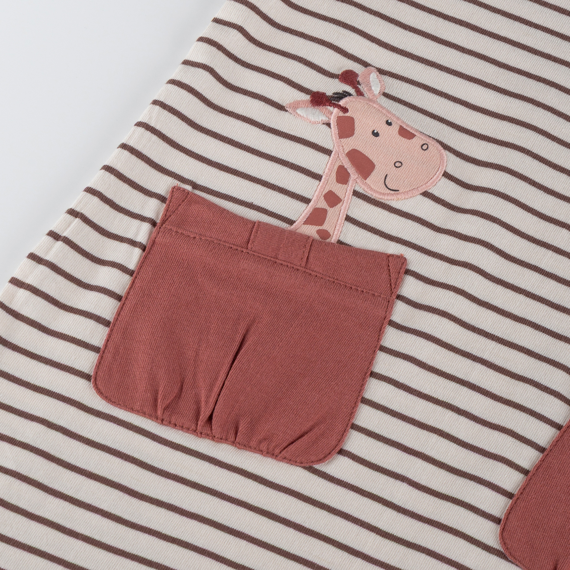 Girls' short-sleeved jersey dress, pockets, Savanne