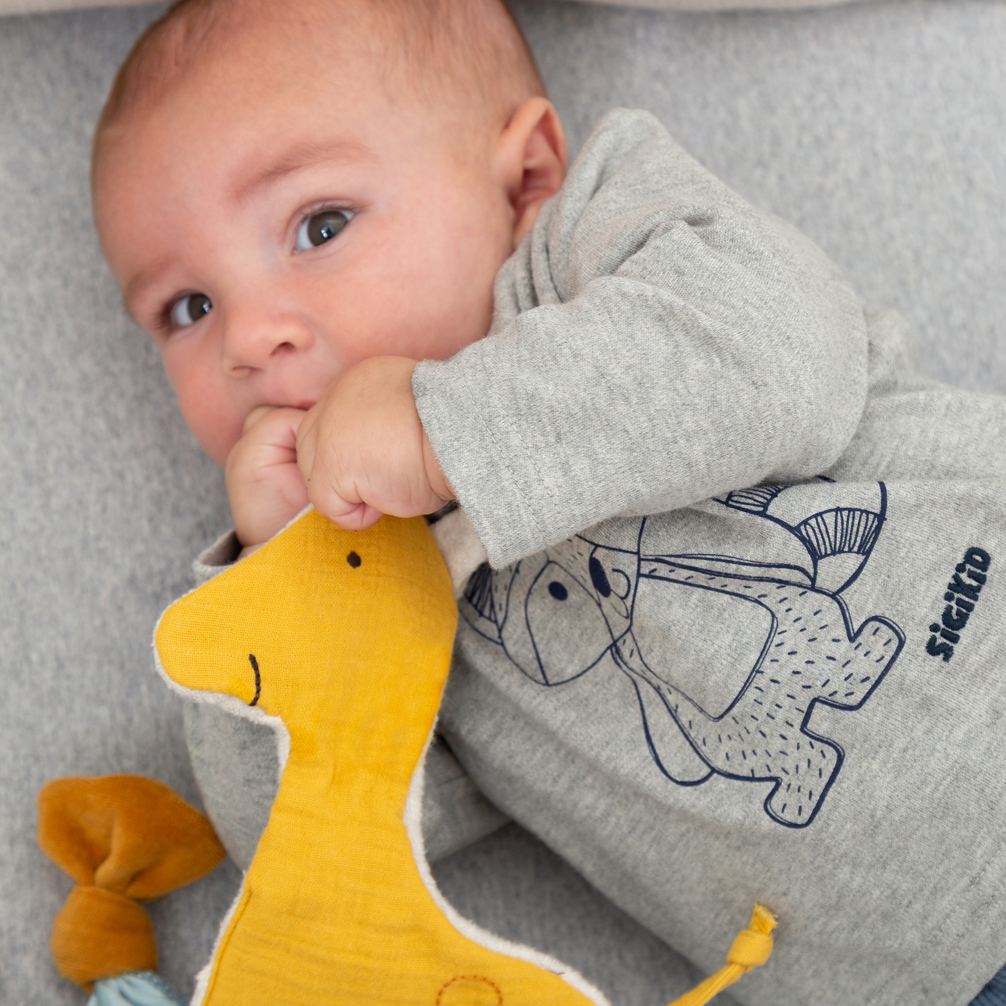 Baby Musselin Knister Schnuffeltuch Giraffe Baby Musselin Knister Schnuffeltuch Giraffe