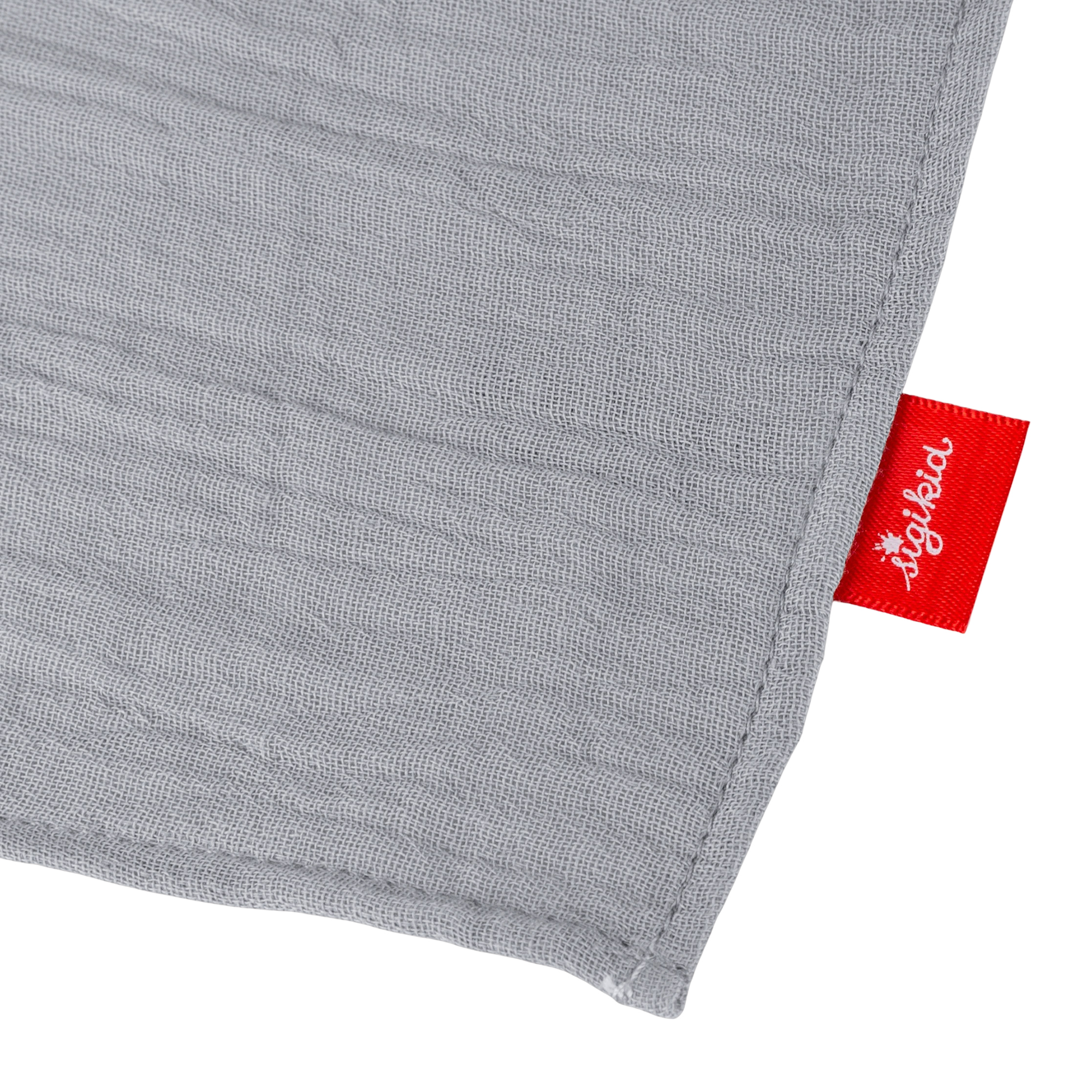 Baby Musselin Schnuffeltuch Hase, grau