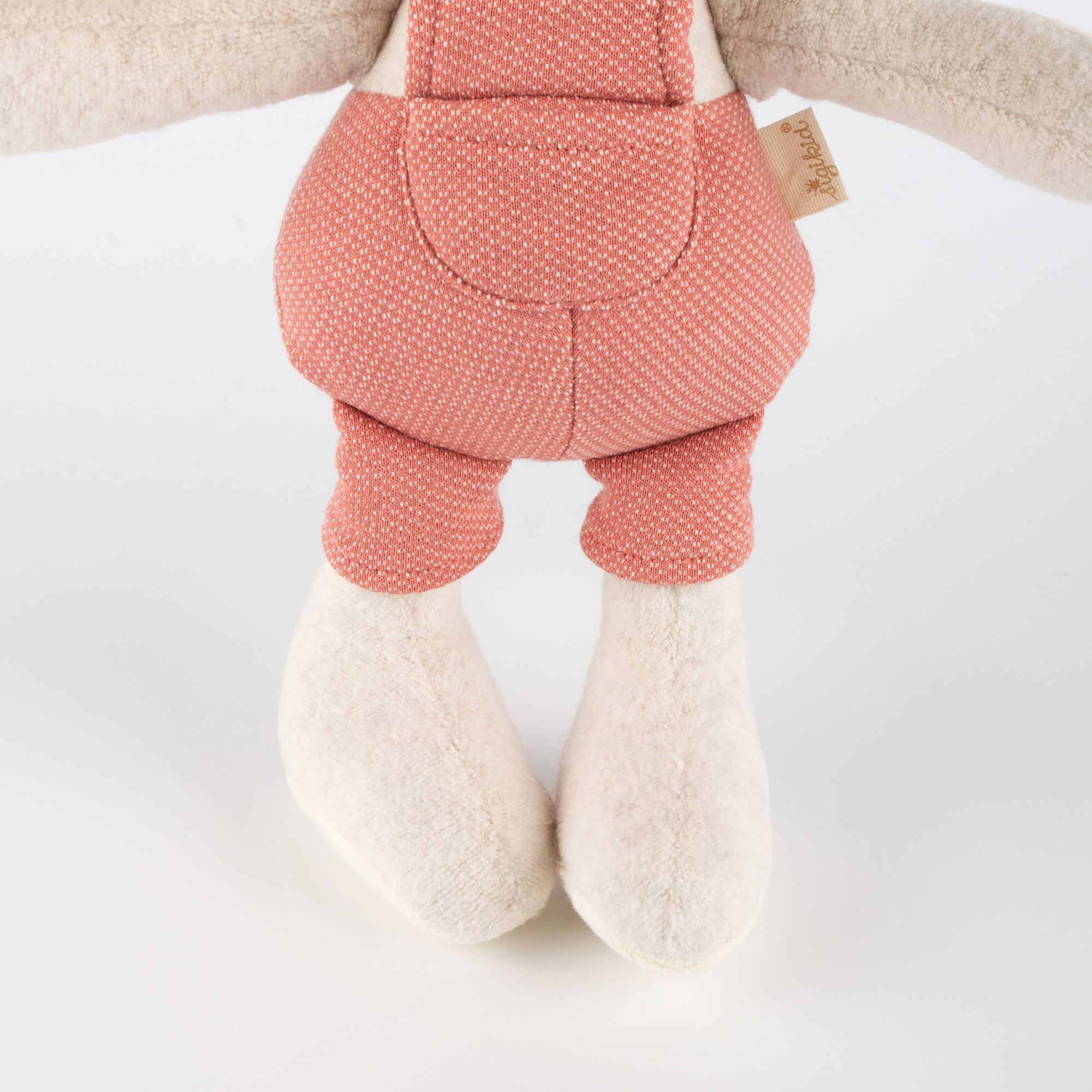 Dungarees plush bunny, rose-coloured Dungarees plush bunny, rose-coloured