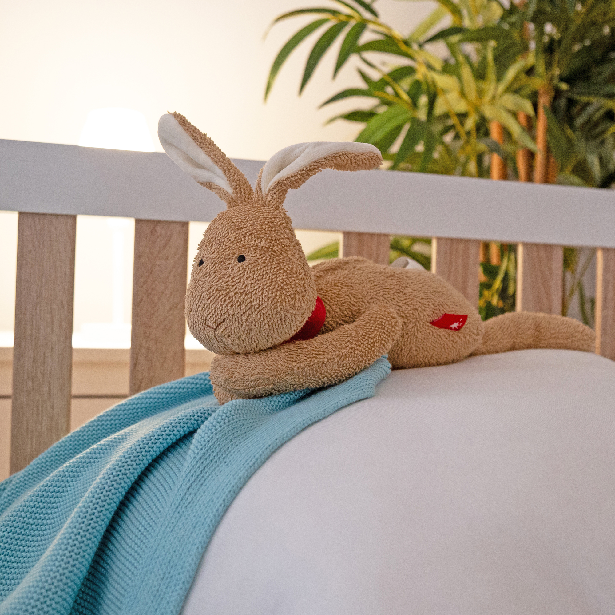Mom's musical bunny Mamilodie for pregnancy, brown