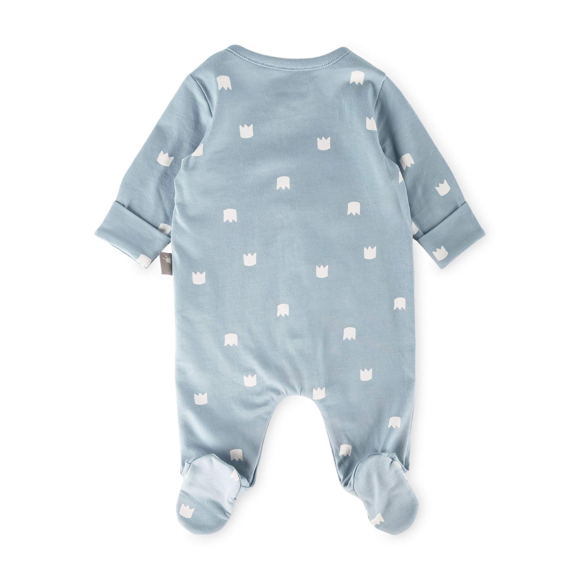 Baby Overall Krönchen Bär, blau