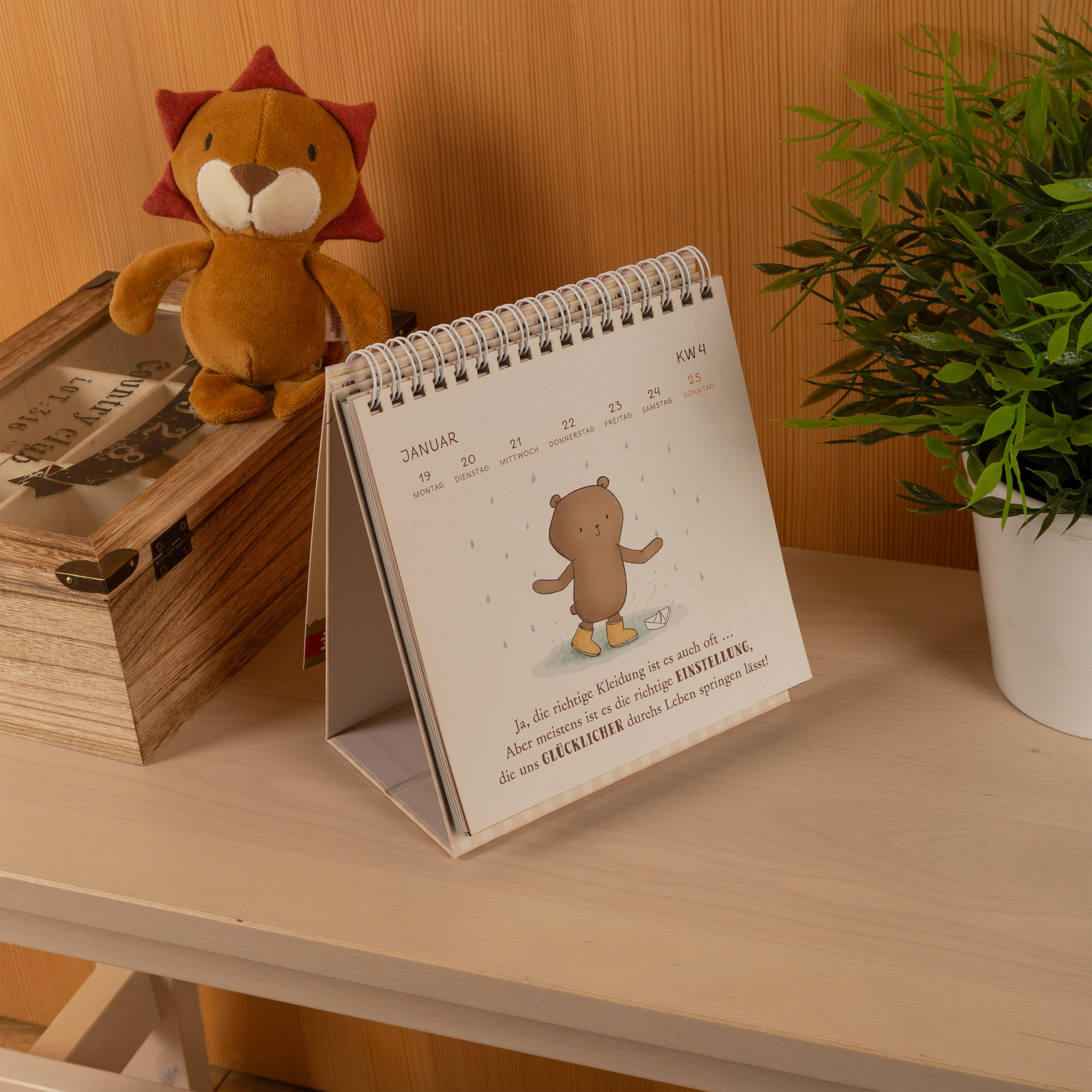 Wochenkalender Mister O'Lui - Das kleine Glück für zwischendurch Wochenkalender Mister O'Lui - Das kleine Glück für zwischendurch