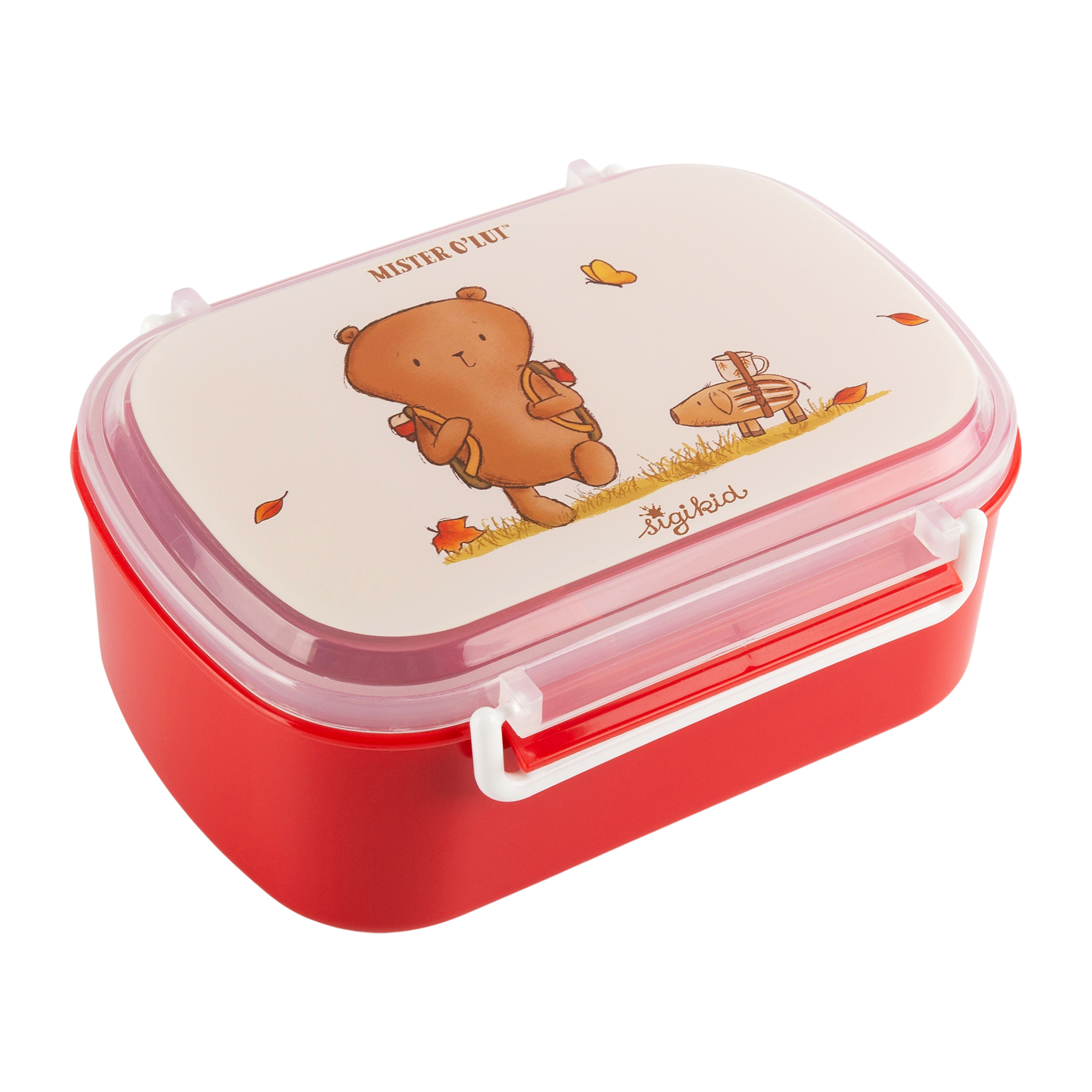 Children's lunchbox beaverbear Mister O'Lui, large Children's lunchbox beaverbear Mister O'Lui, large