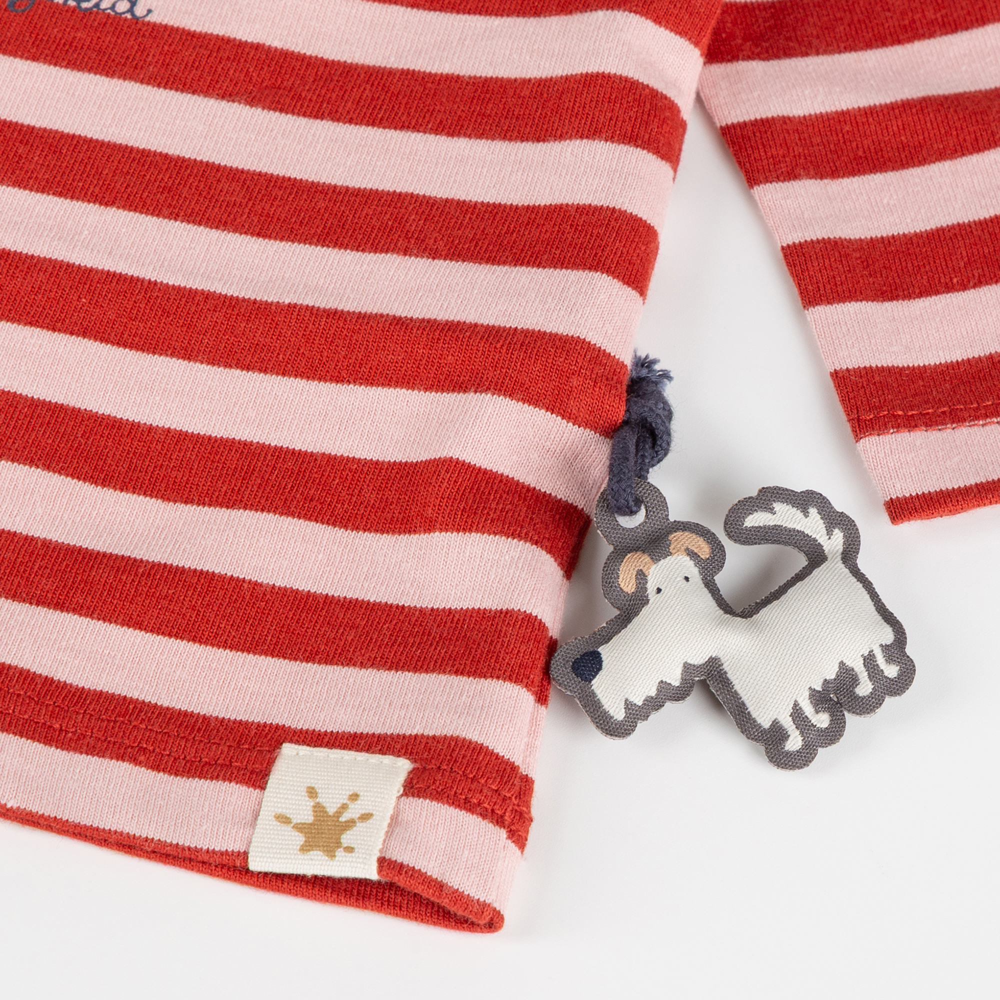 Baby long sleeve Tee fox, red striped