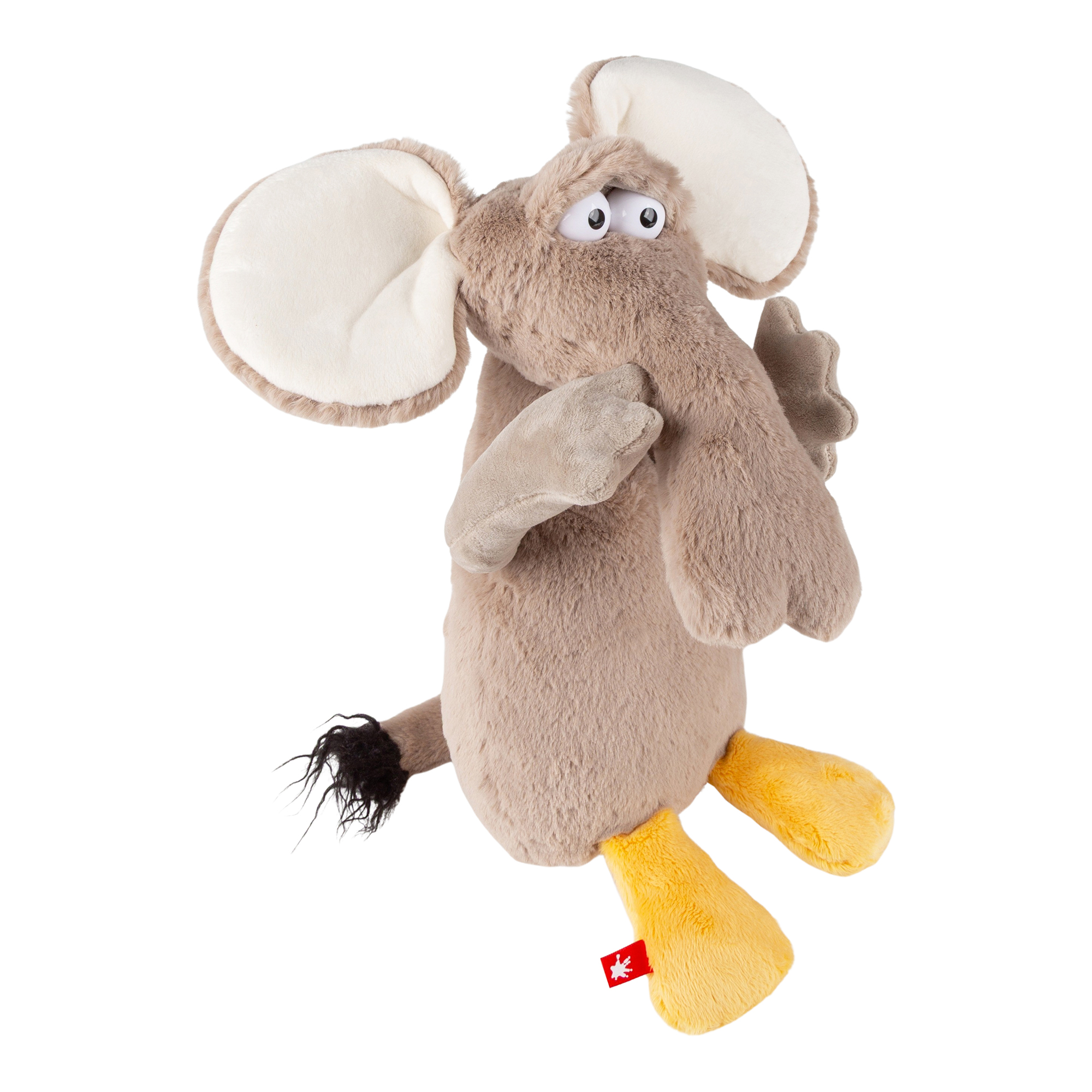 Shapeable plush toy elephant