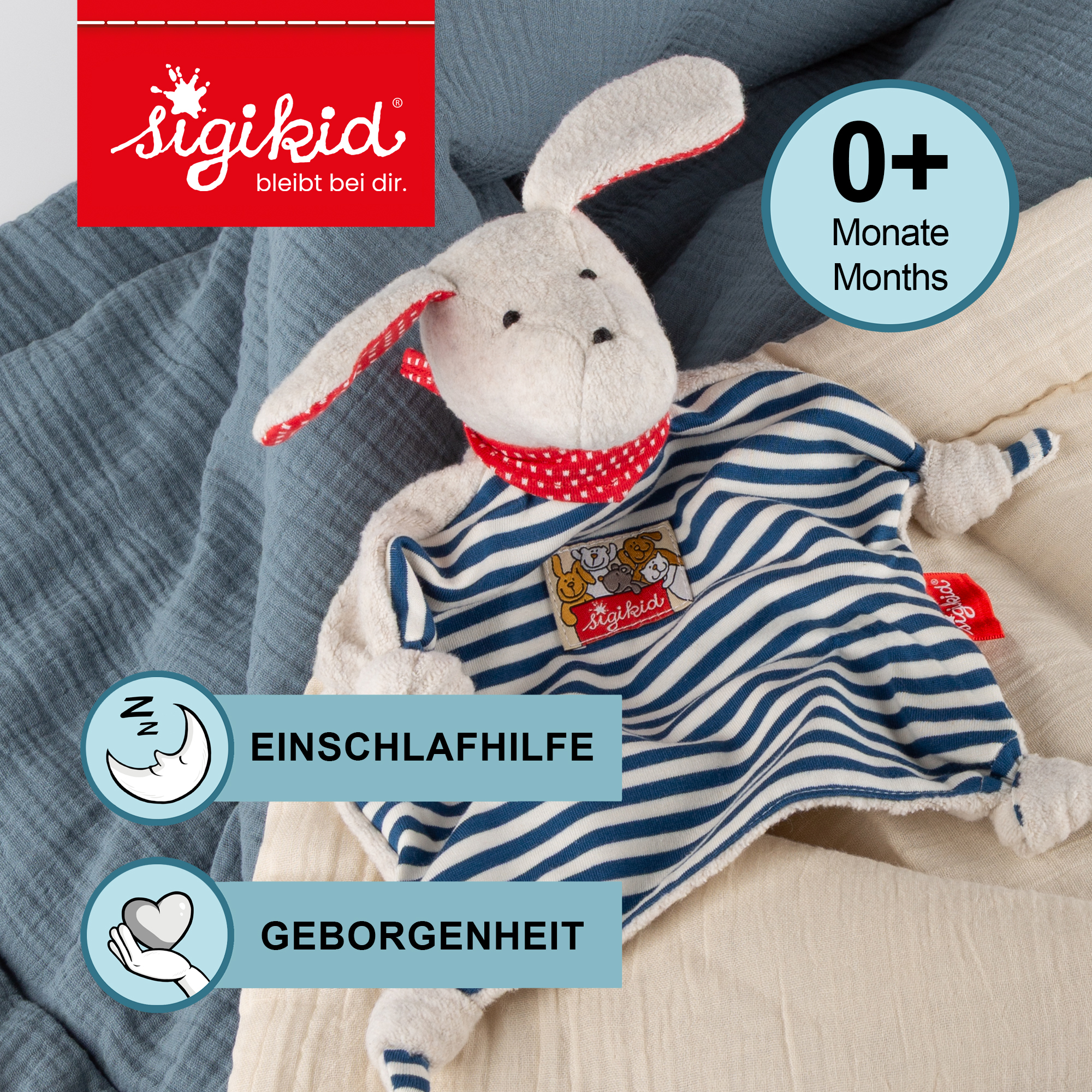 sigikid classic: Comforter blankie puppy dog