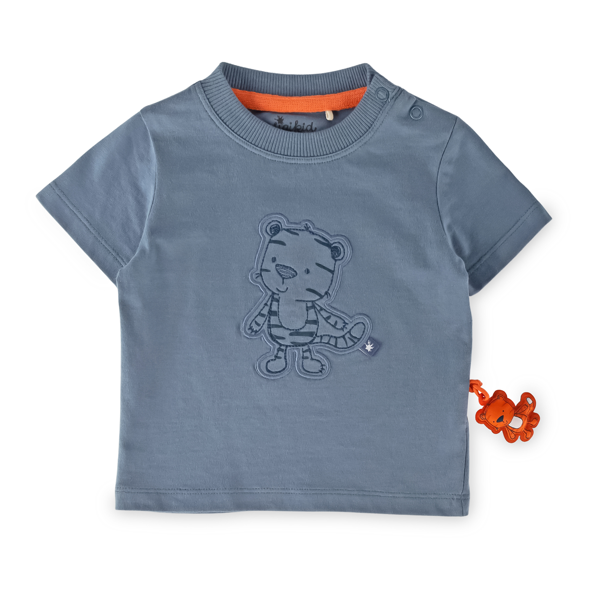Smokey blue baby T-shirt Tiger