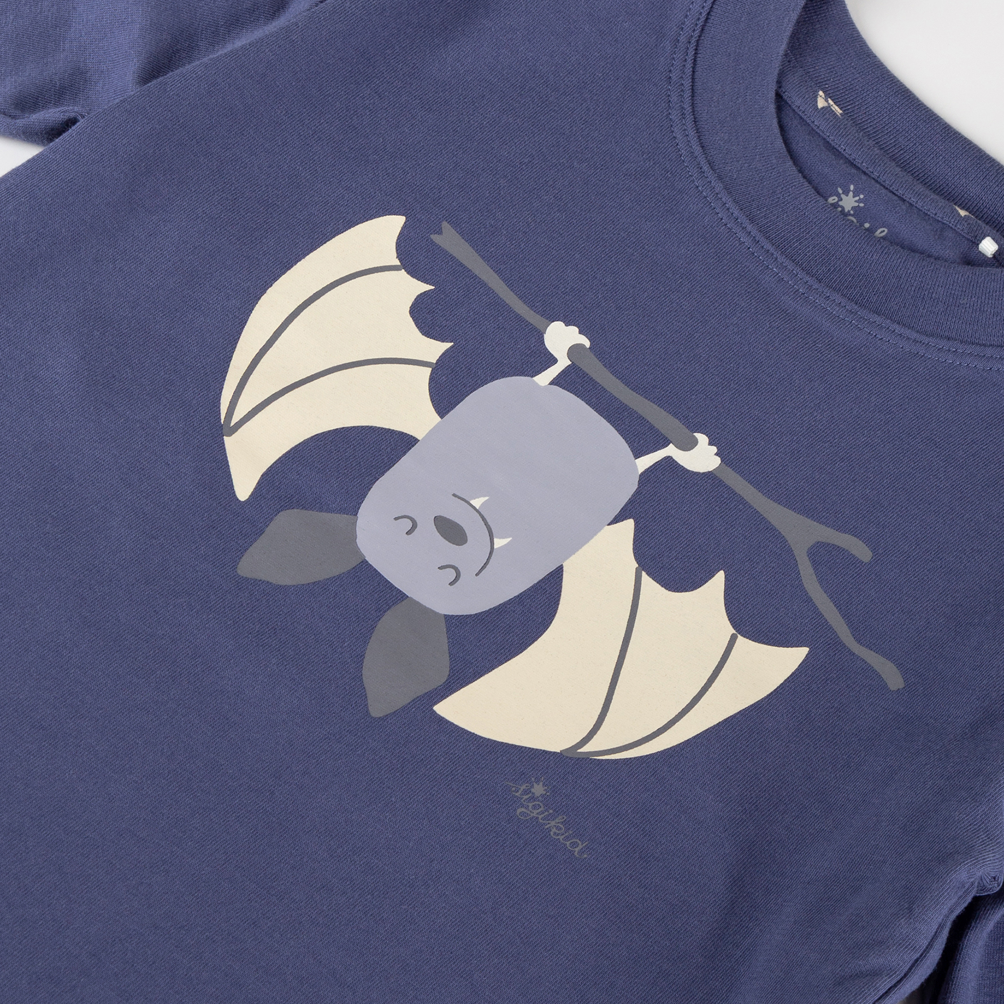 Children's long-sleeved pajamas bat