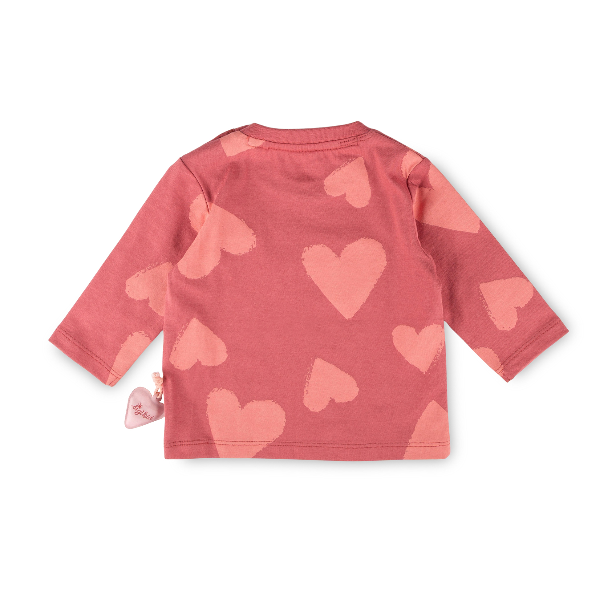 Baby long sleeve Tee hearts, Spring Birds