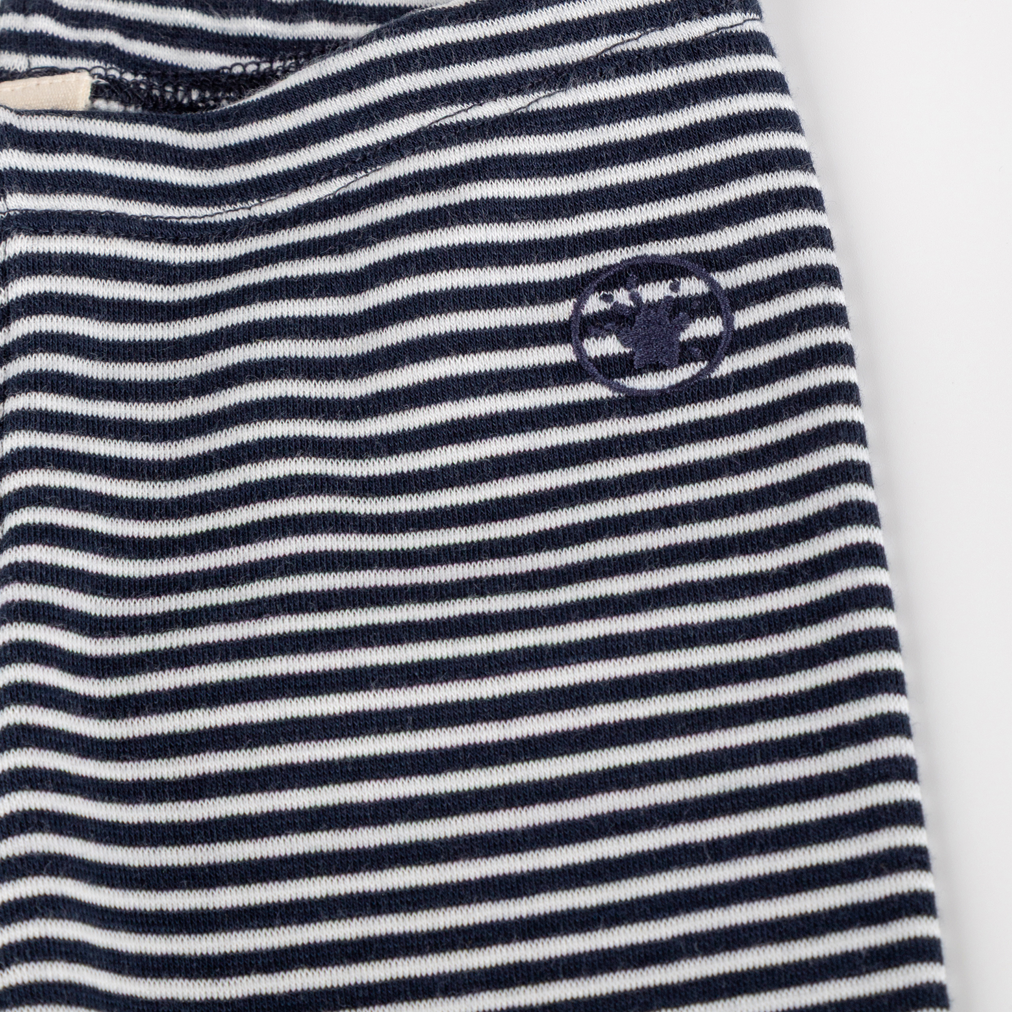 Kinder Ringel Leggings Magic Owl, blau-weiß Kinder Ringel Leggings Magic Owl, blau-weiß