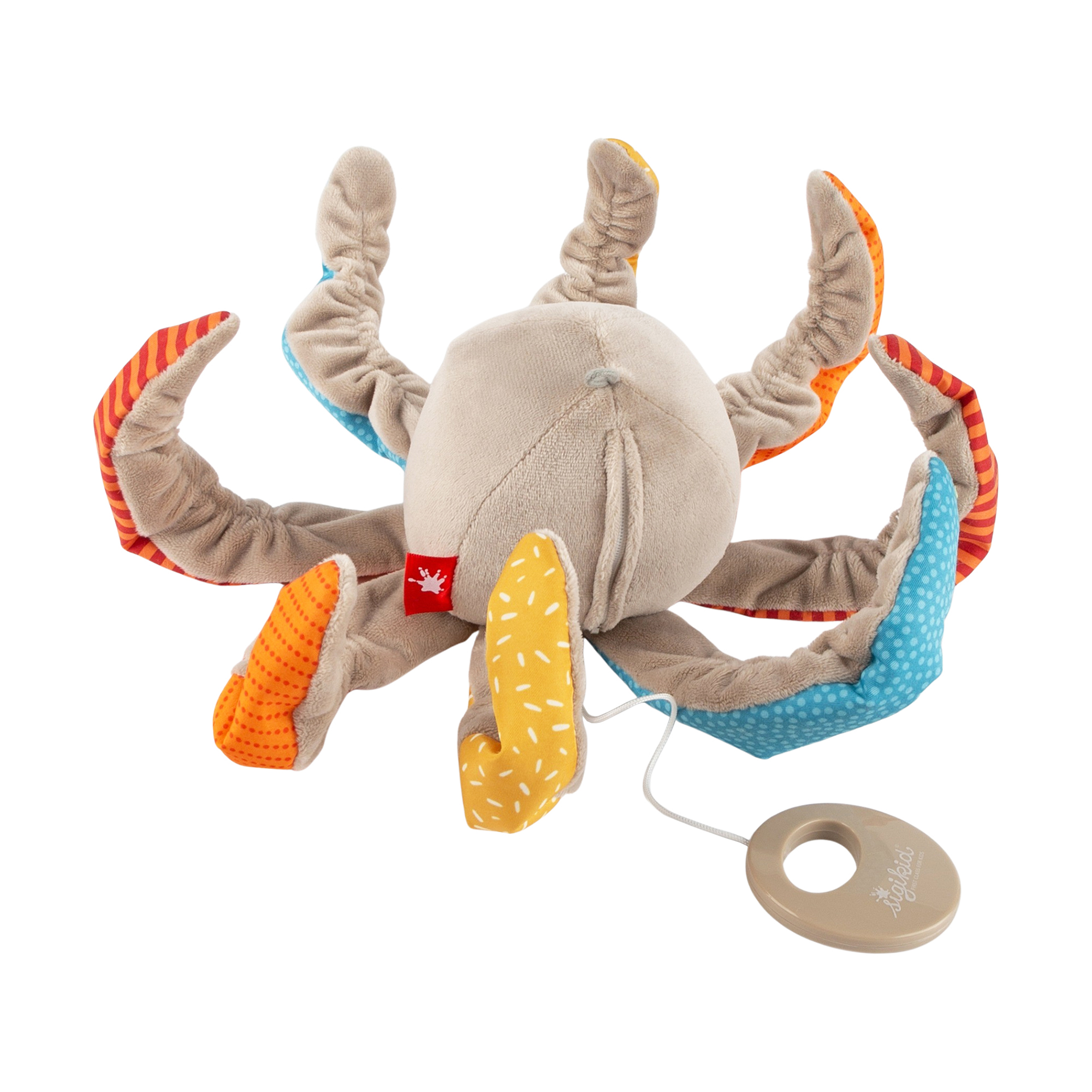 Musical baby soft toy kraken, "Pirates of the Caribbean"