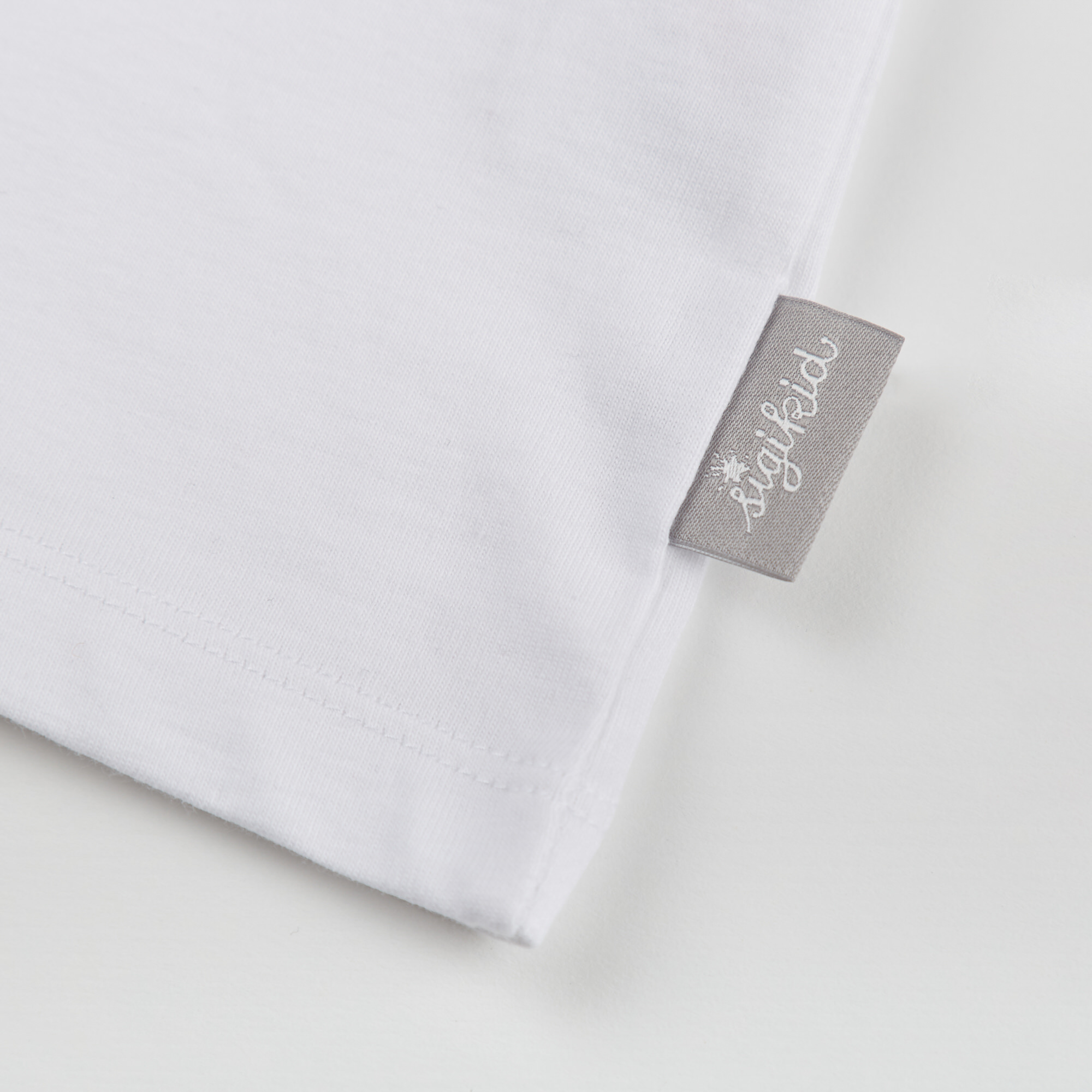 2 pack crew neck T-shirt for boys/girls, white 2 pack crew neck T-shirt for boys/girls, white
