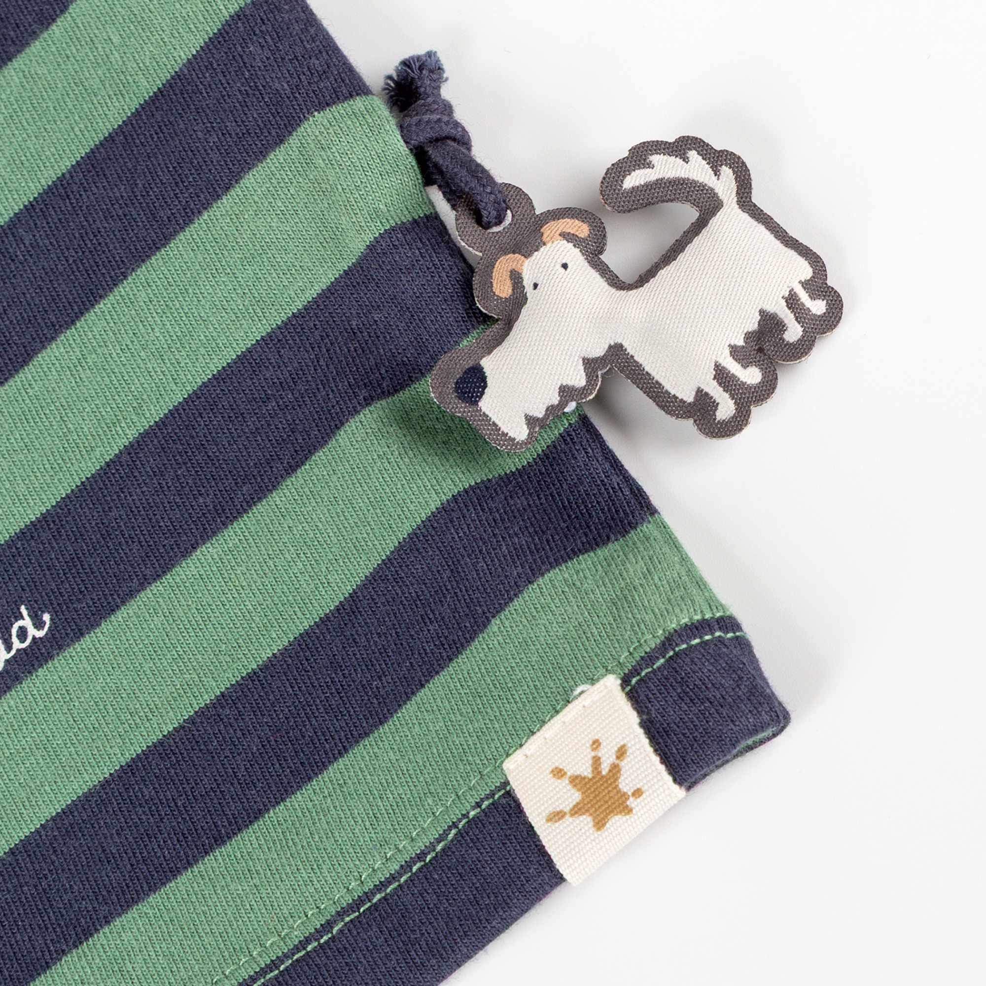 Baby long sleeve Tee donkey, striped