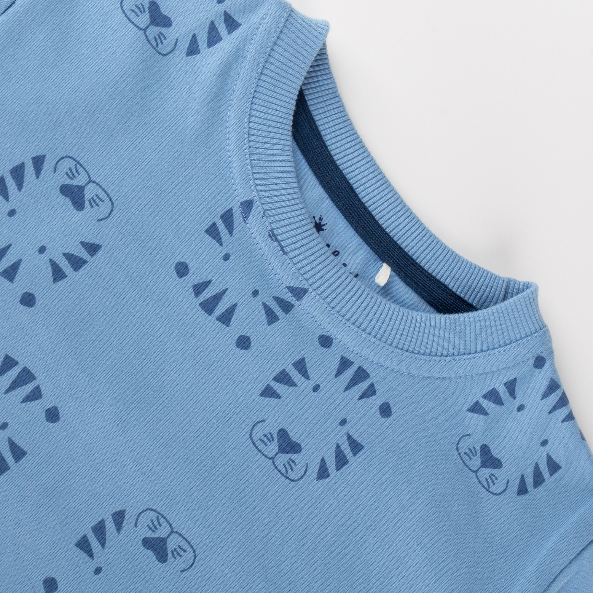 Children's allover print T-shirt, Tiger & Lion