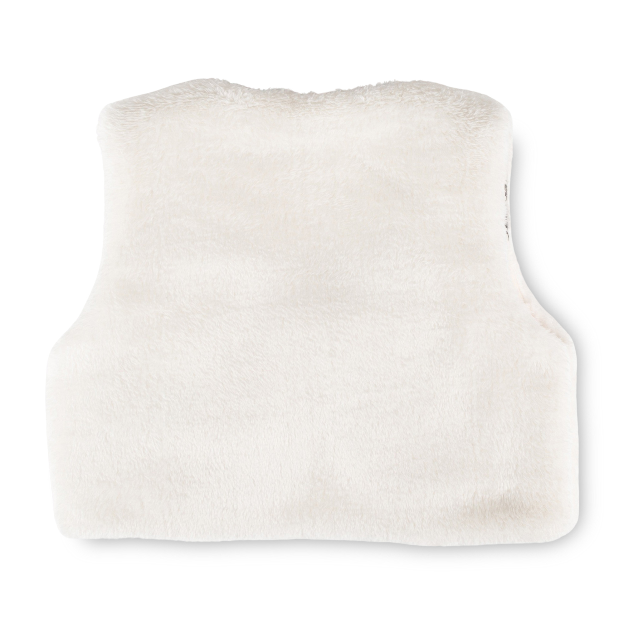 Children's sherpa fleece vest Snow Bunny, lined
