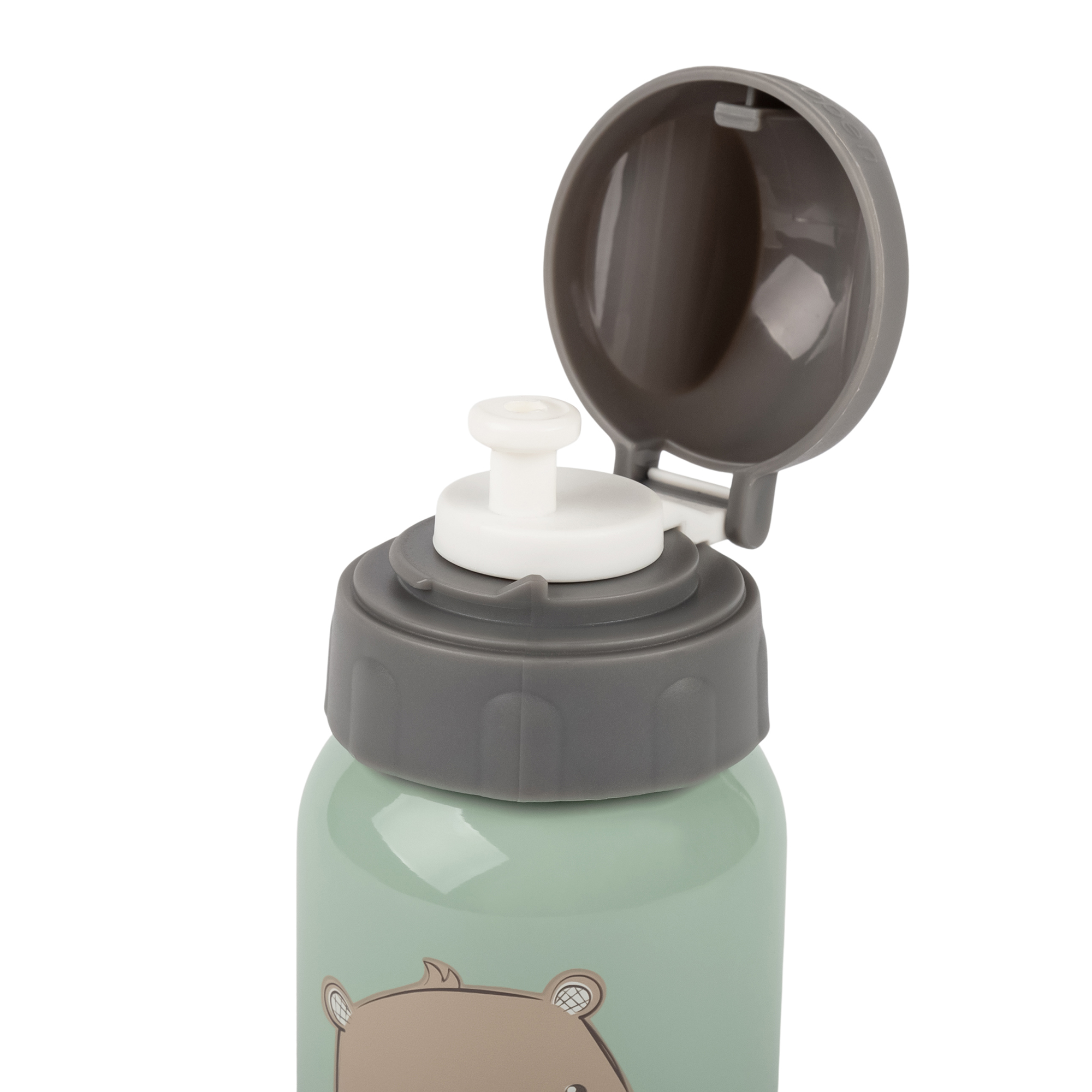 Kids' drink bottle bear 250 ml, stainless steel