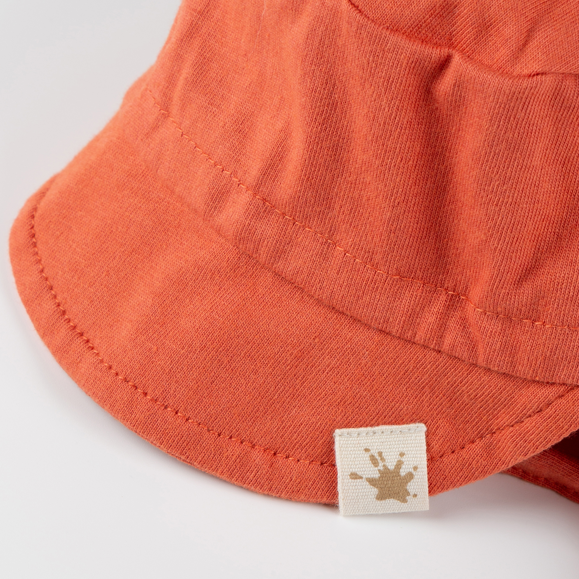 Peaked neck-flap baby sun hat, Savanne