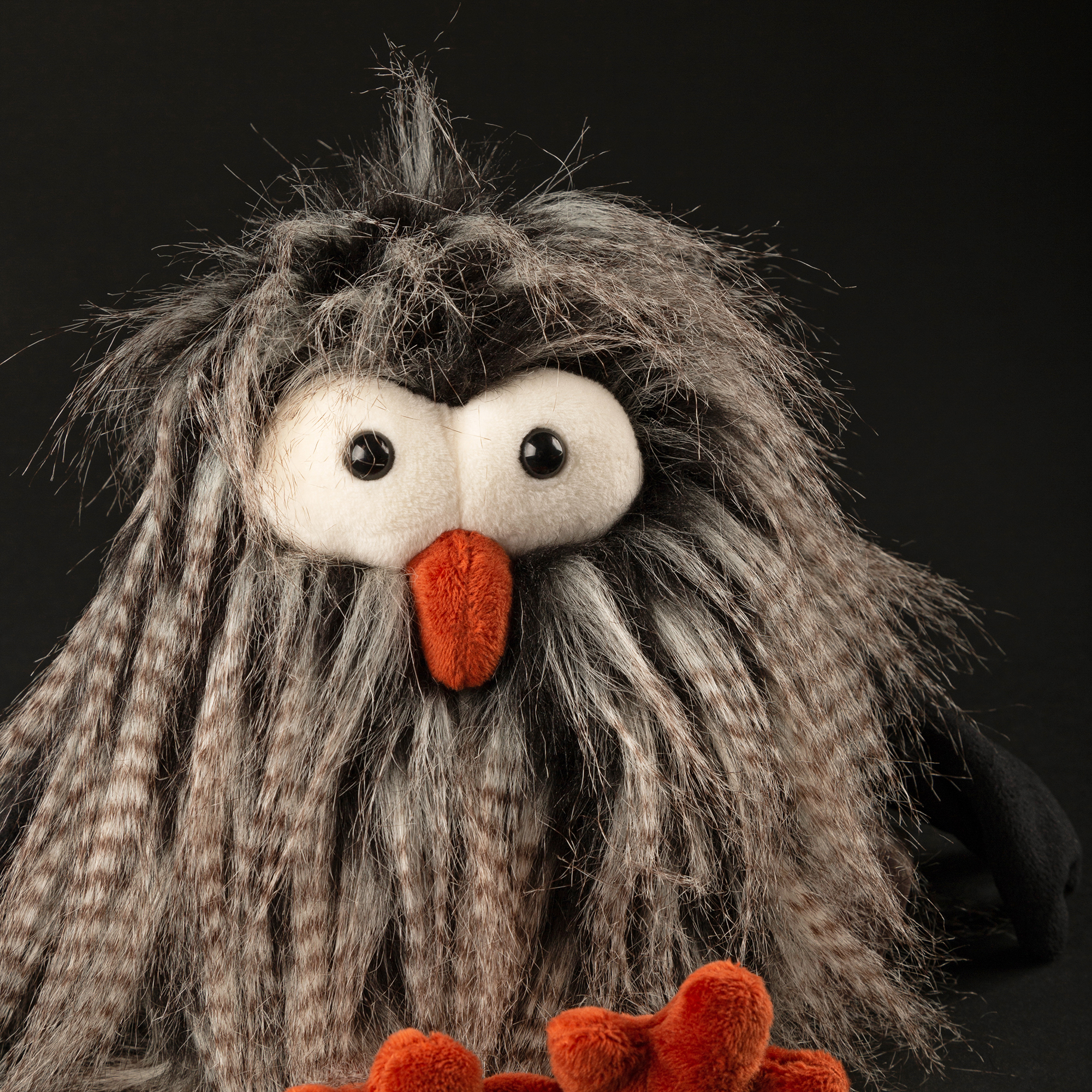 Plush bird Bowl Owl, Kikeriki Plush bird Bowl Owl, Kikeriki