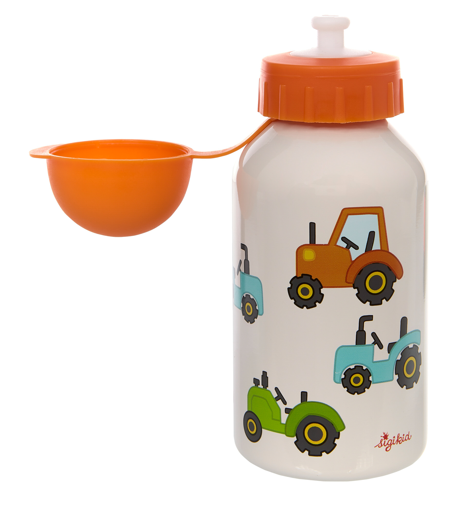 Kids' drinking bottle tractors, stainless steel