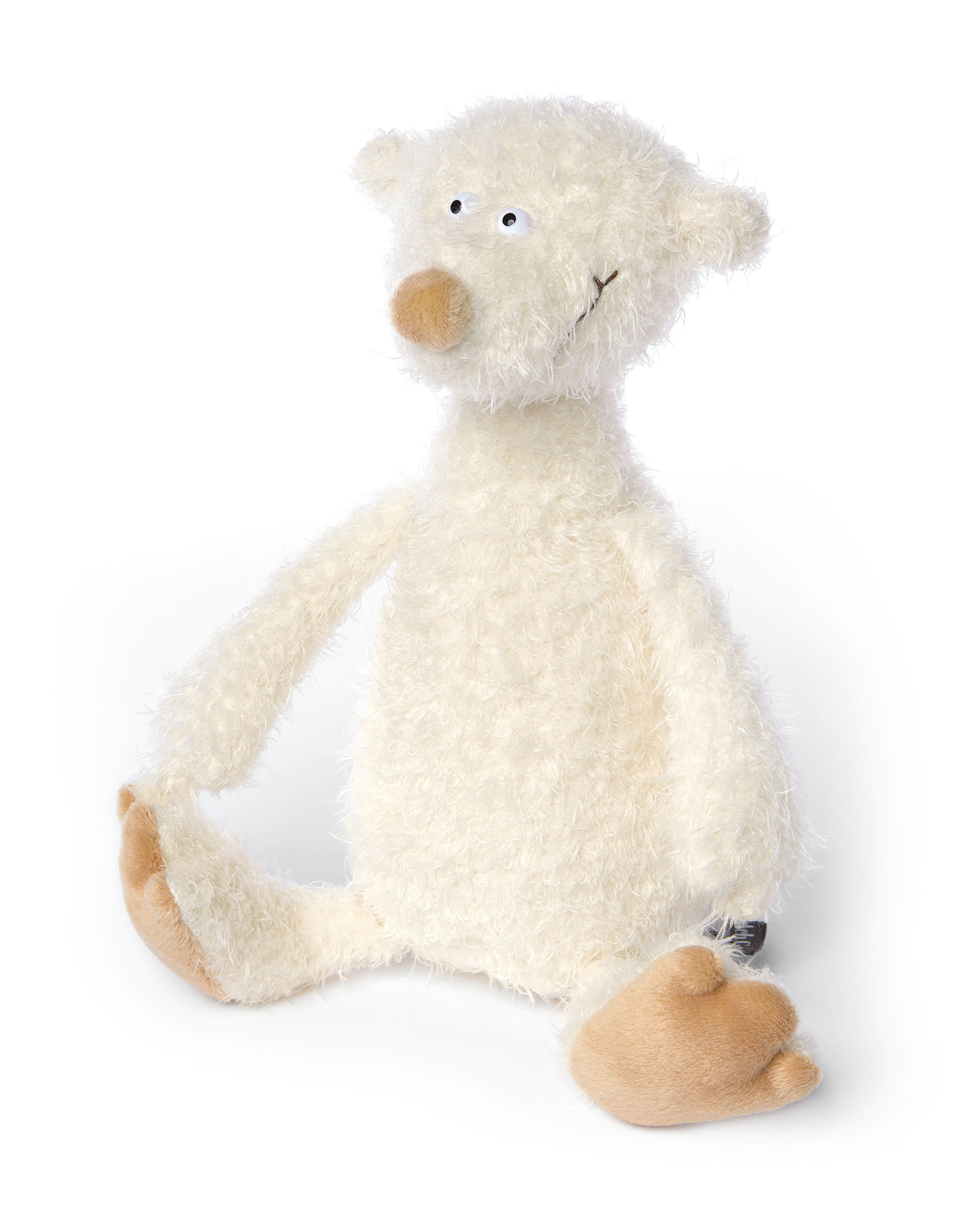 Plush toy bear midi cream white, Ach Good! Beasts