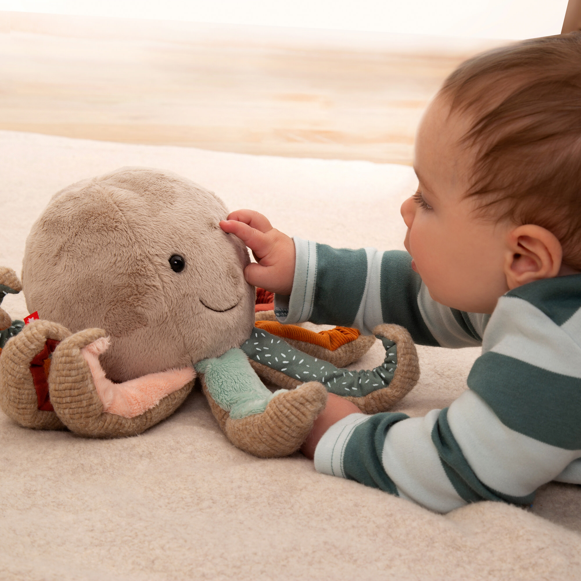 Kuscheltier Oktopus, Patchwork Sweety Kuscheltier Oktopus, Patchwork Sweety