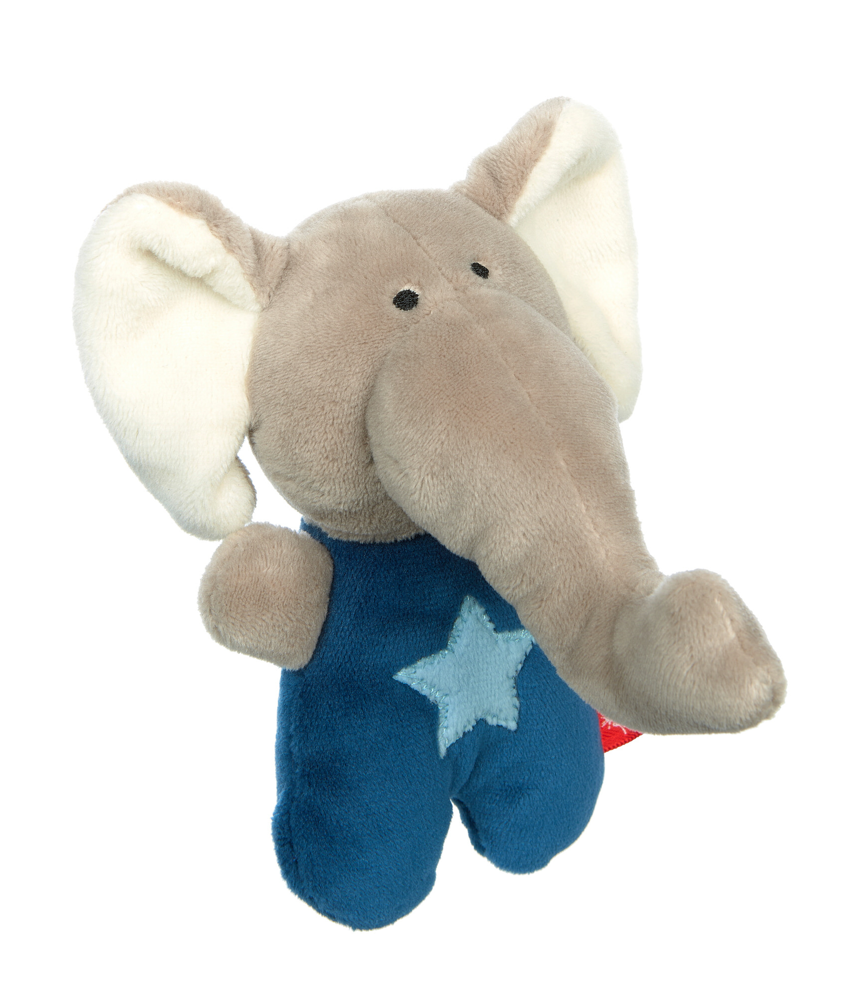 Baby Rassel Elefant Red Stars