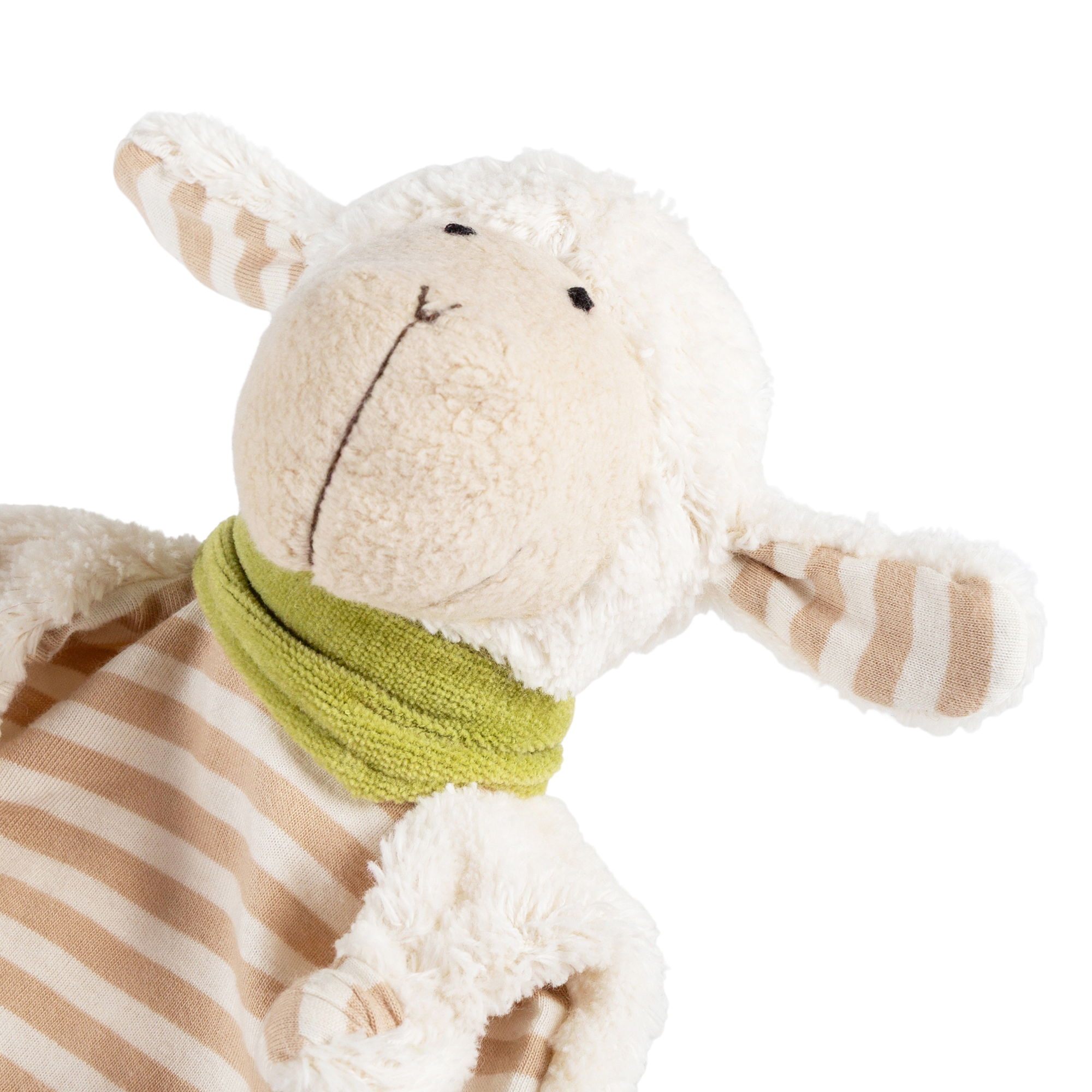 Baby lovey comforter sheep, personalised, organic cotton, Pure Collection