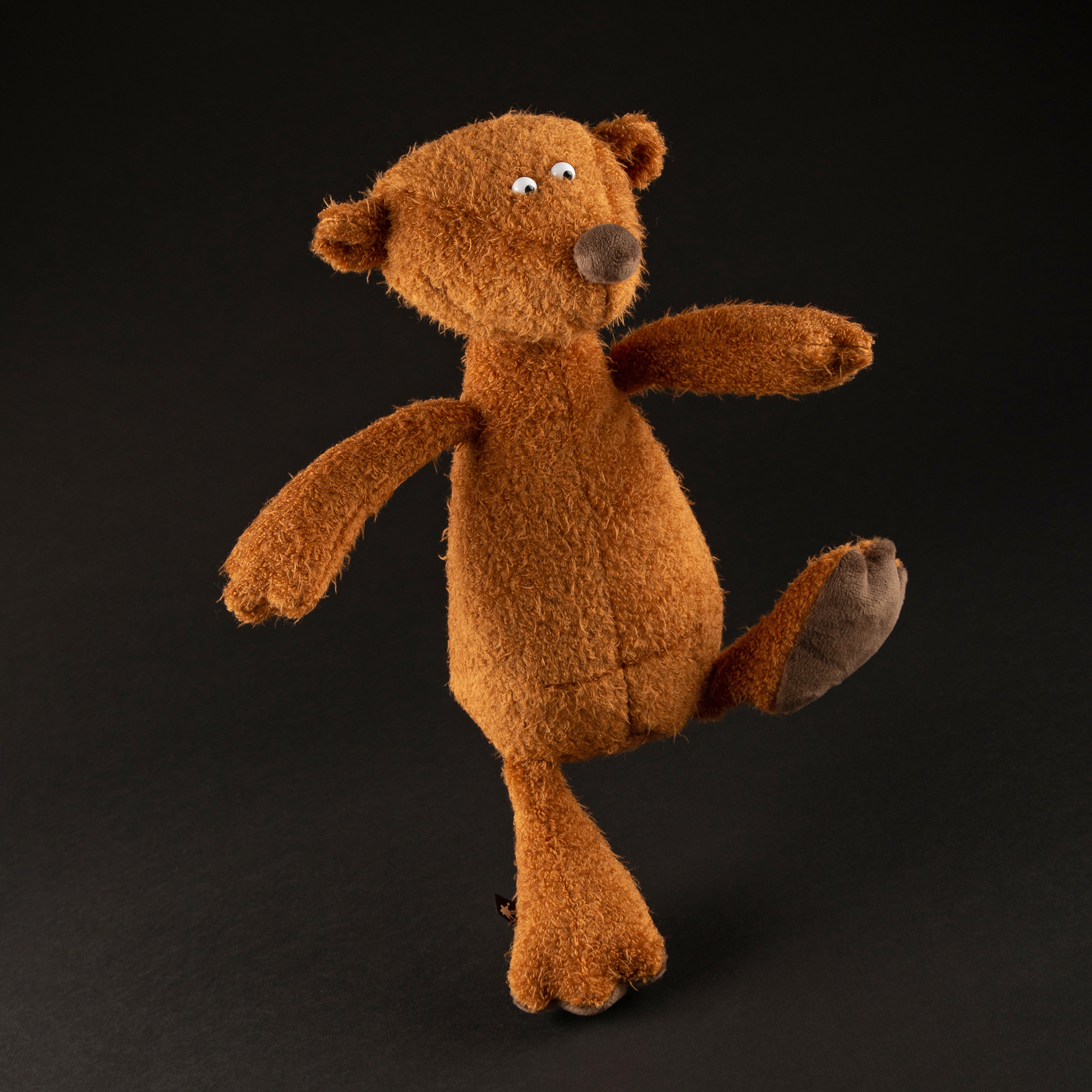 Plush toy bear red brown, Ach Good! Beasts Plush toy bear red brown, Ach Good! Beasts