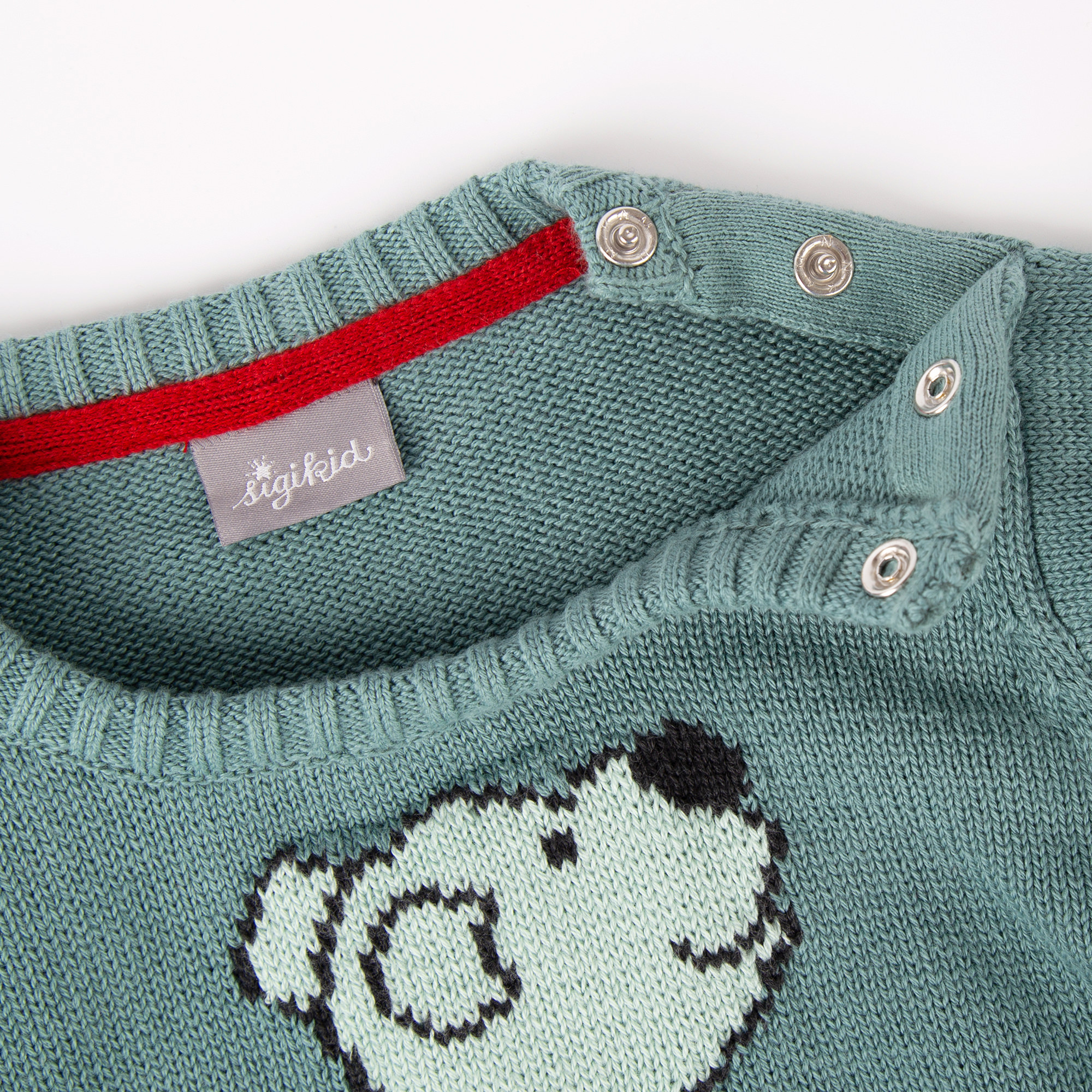 Baby Pullover Eisbär, türkis