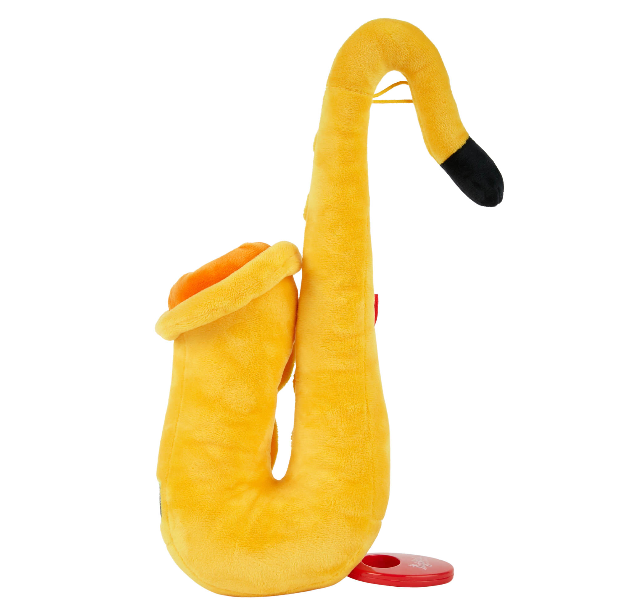 Musical soft toy saxophone