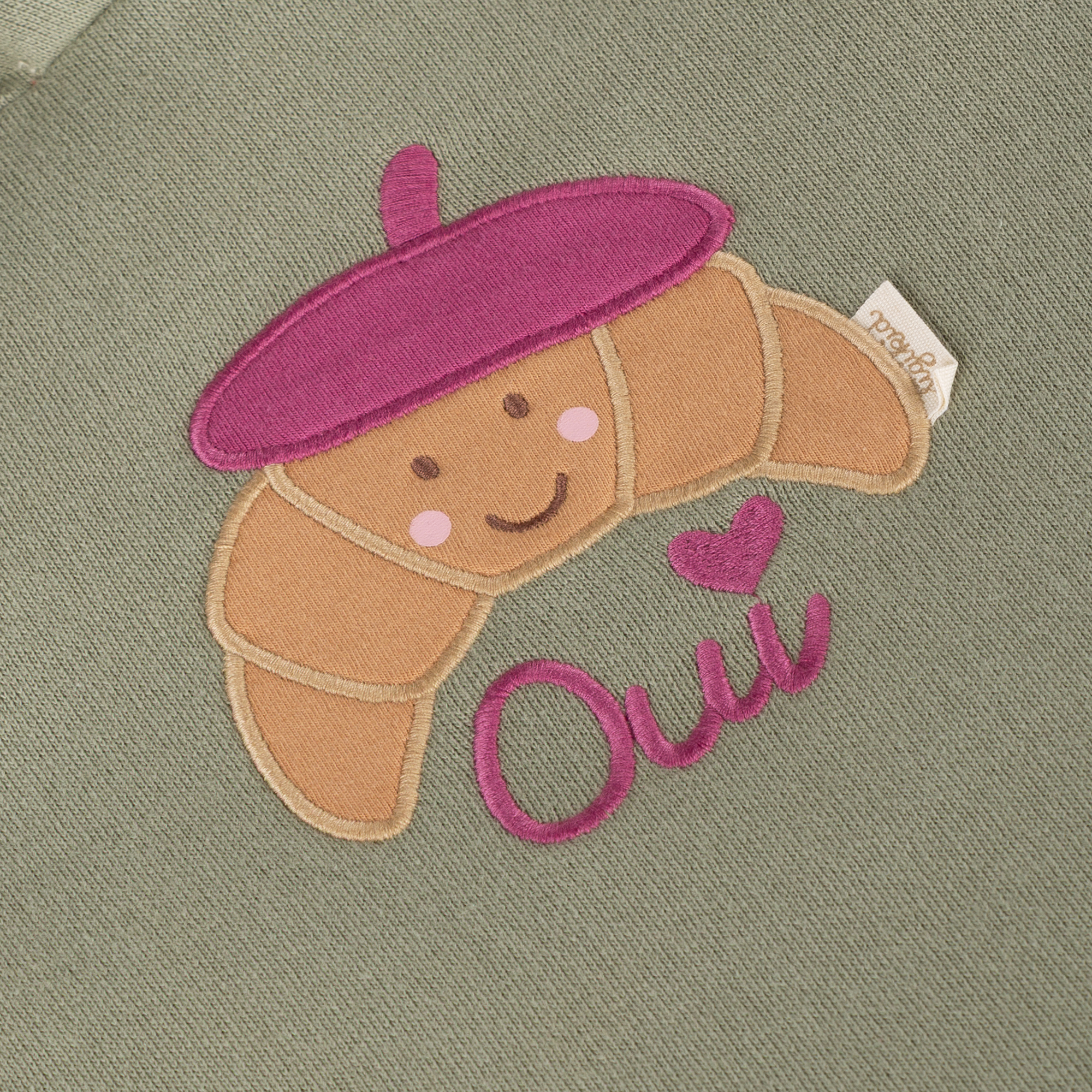 Kinder Hoody Sweatkleid mit Faltenrock, Petit Croissant