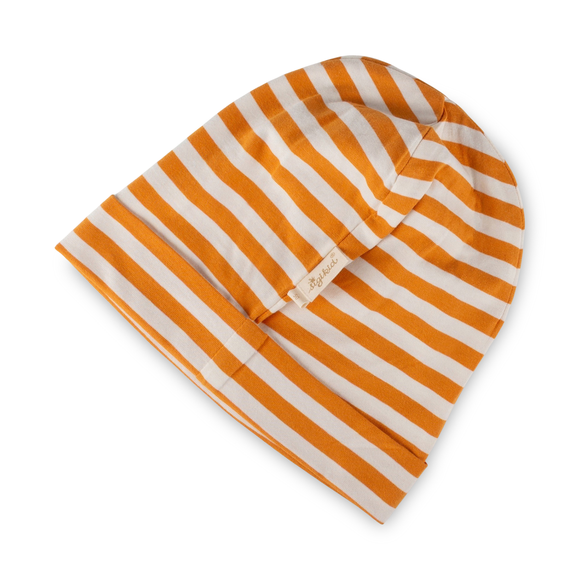 Children's beanie hat yellow/white, Polar Friends