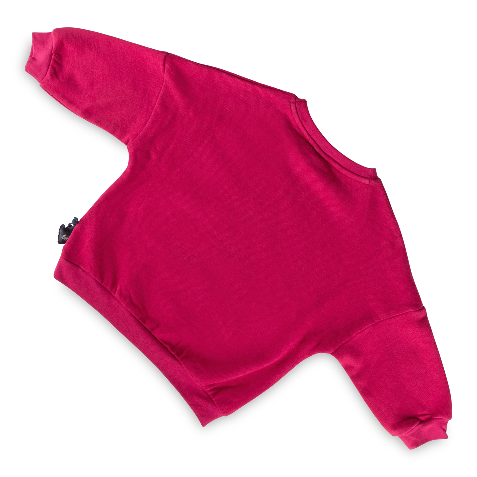 Kinder Oversized Sweatshirt Katze, pink