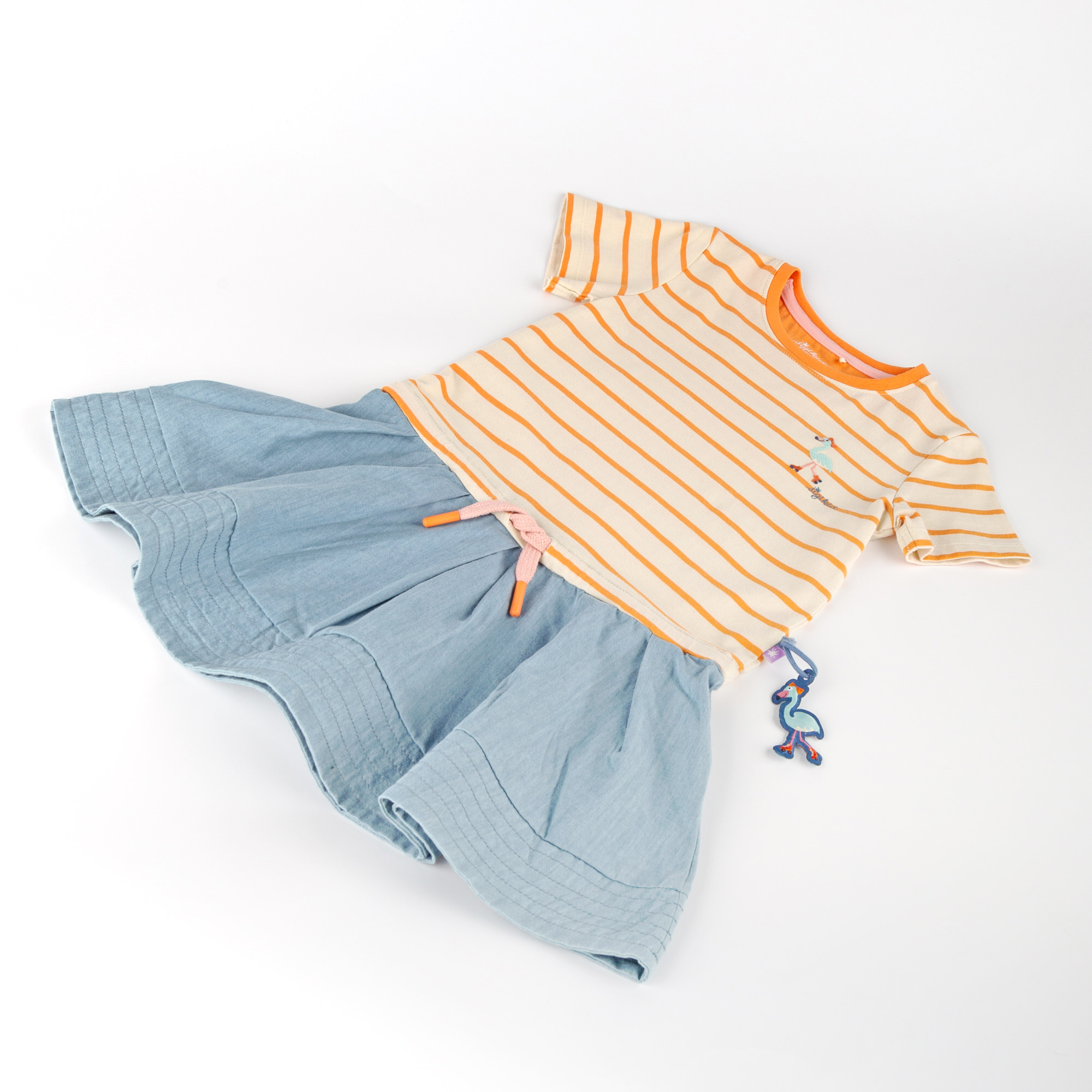 Kinder Ringelkleid Wild Flamingo Kinder Ringelkleid Wild Flamingo