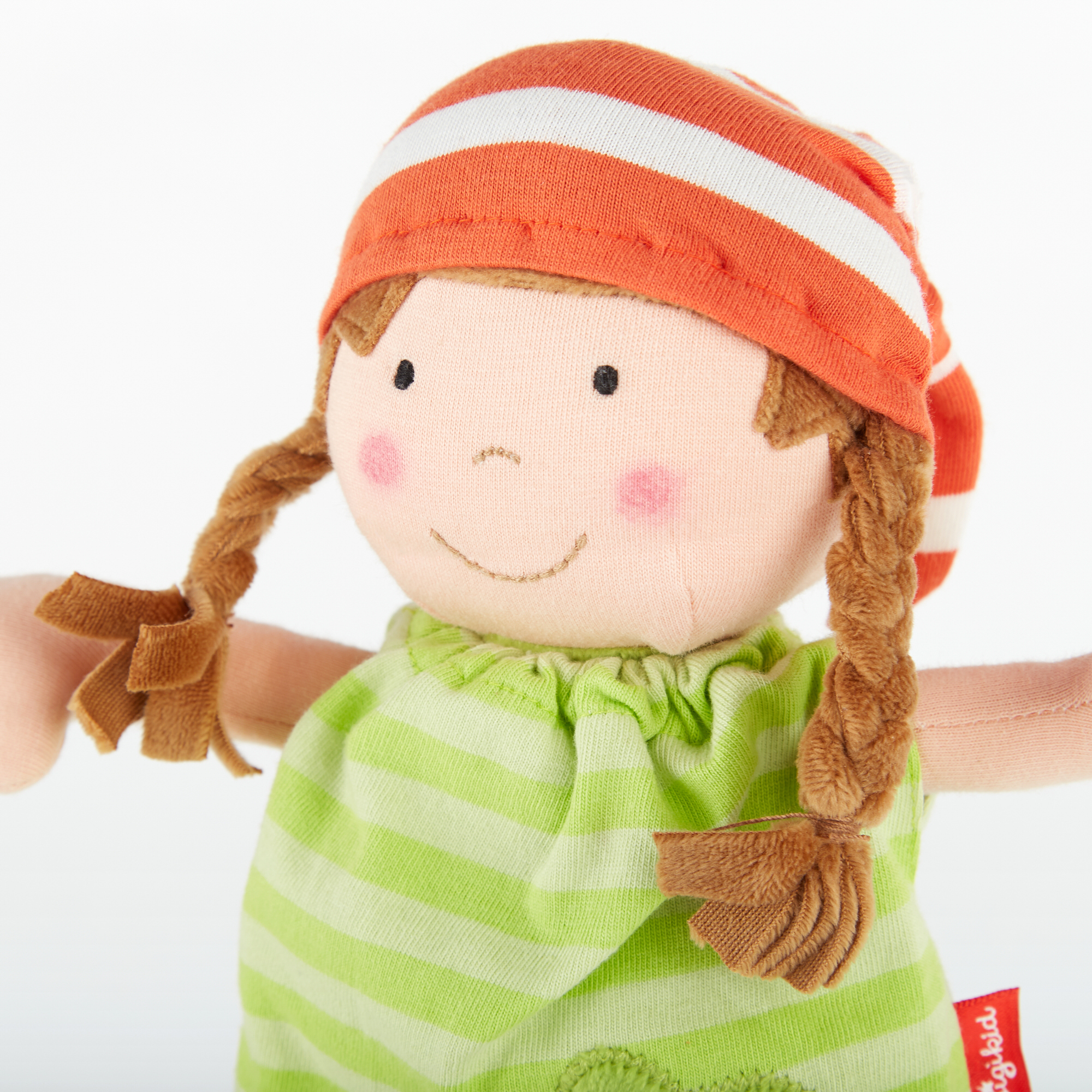 Stoffpuppe Brenda Bilipup, grün Stoffpuppe Brenda Bilipup, grün