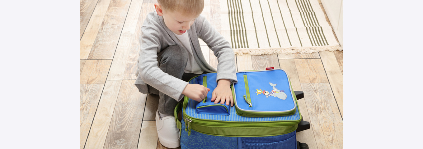 Cleveres Reisegepäck für aktive Kinder