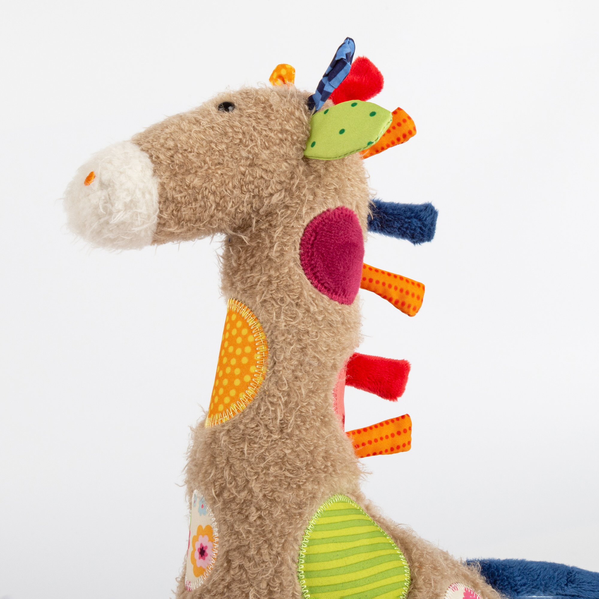 Soft toy giraffe, Patchwork Sweety