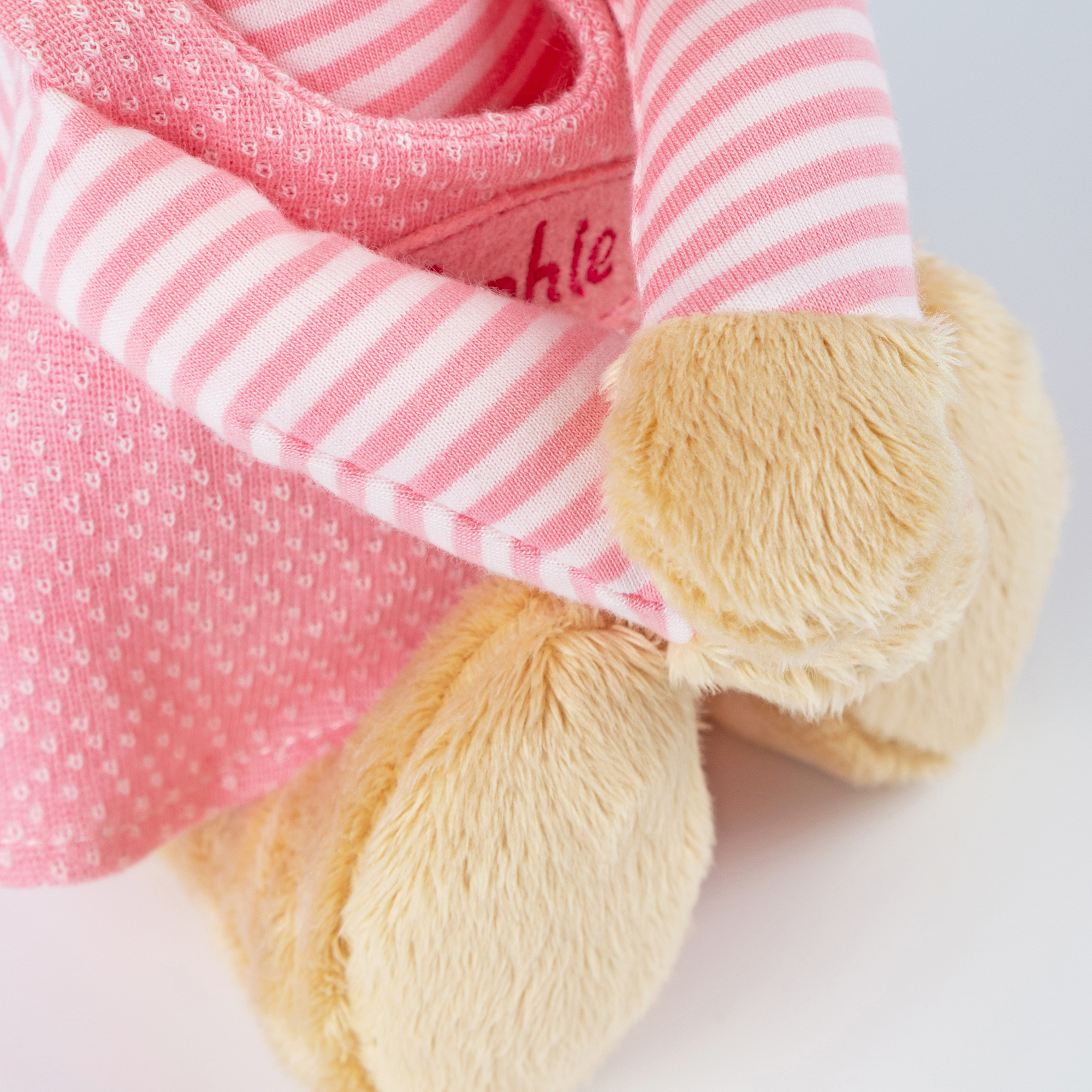 Personalised musical bunny for baby girls Personalised musical bunny for baby girls
