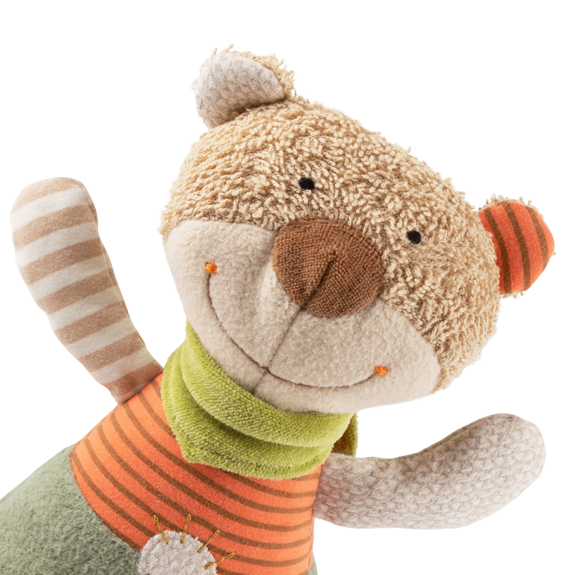 Musical soft toy bear, organic Musical soft toy bear, organic