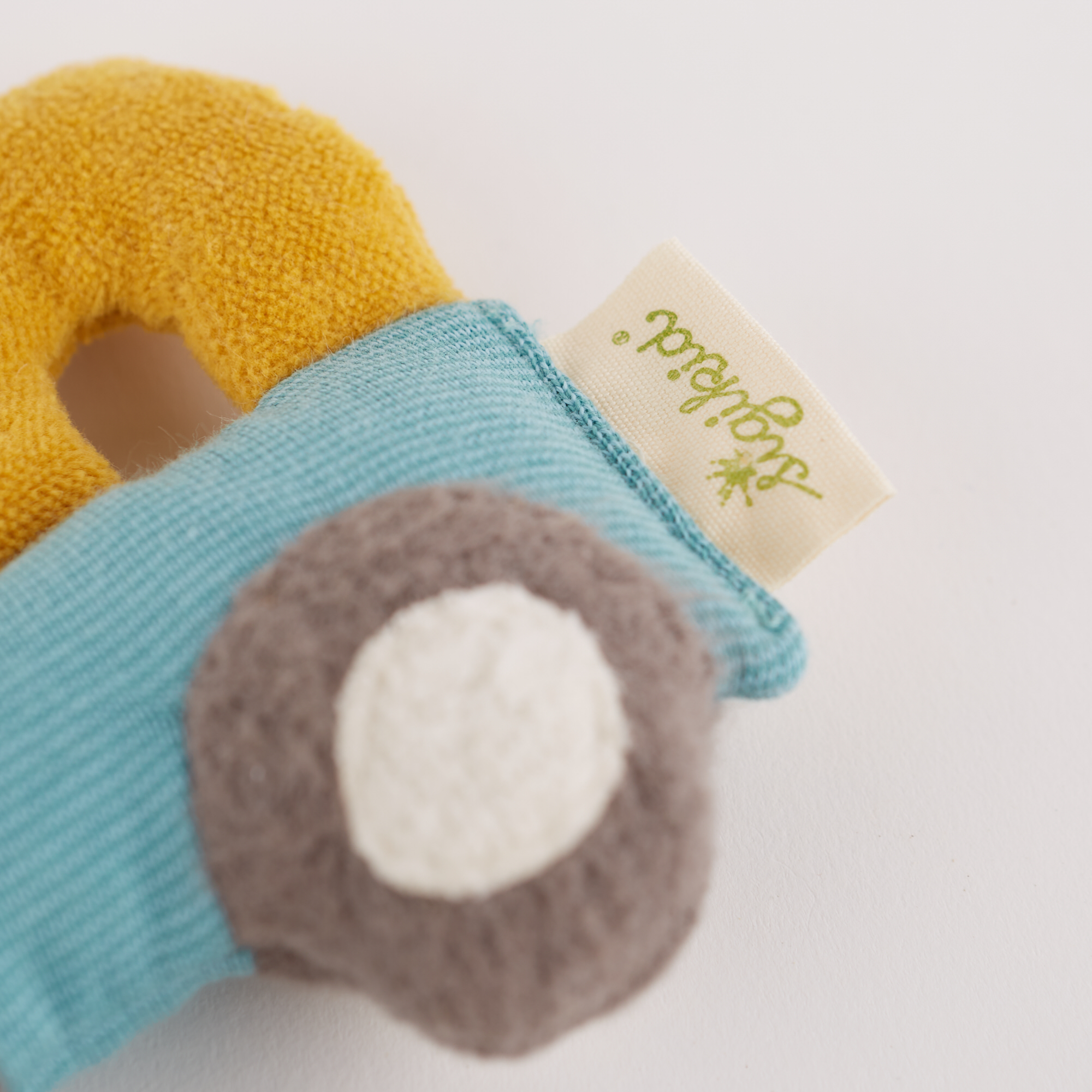 Soft baby grasp toy rattle car, organic Soft baby grasp toy rattle car, organic