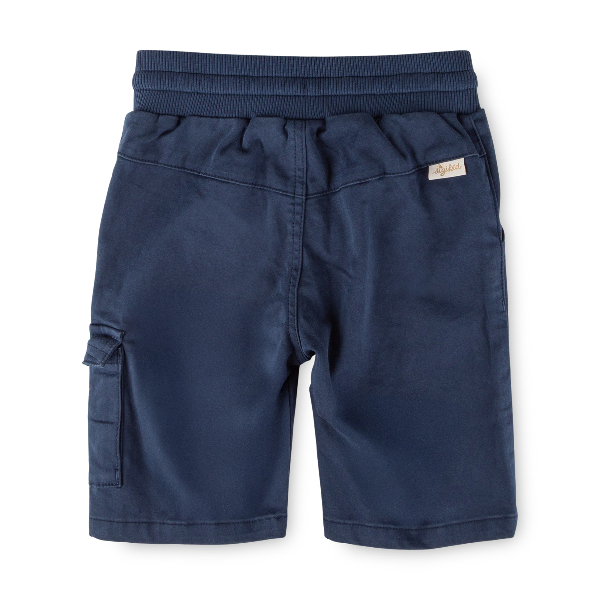 Kinder Gabardine Cargobermuda, dunkelblau