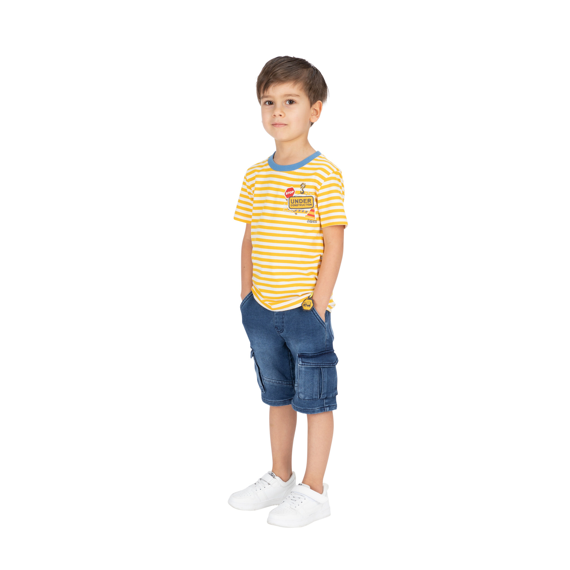Stretchy jeans bermuda shorts for boys Stretchy jeans bermuda shorts for boys