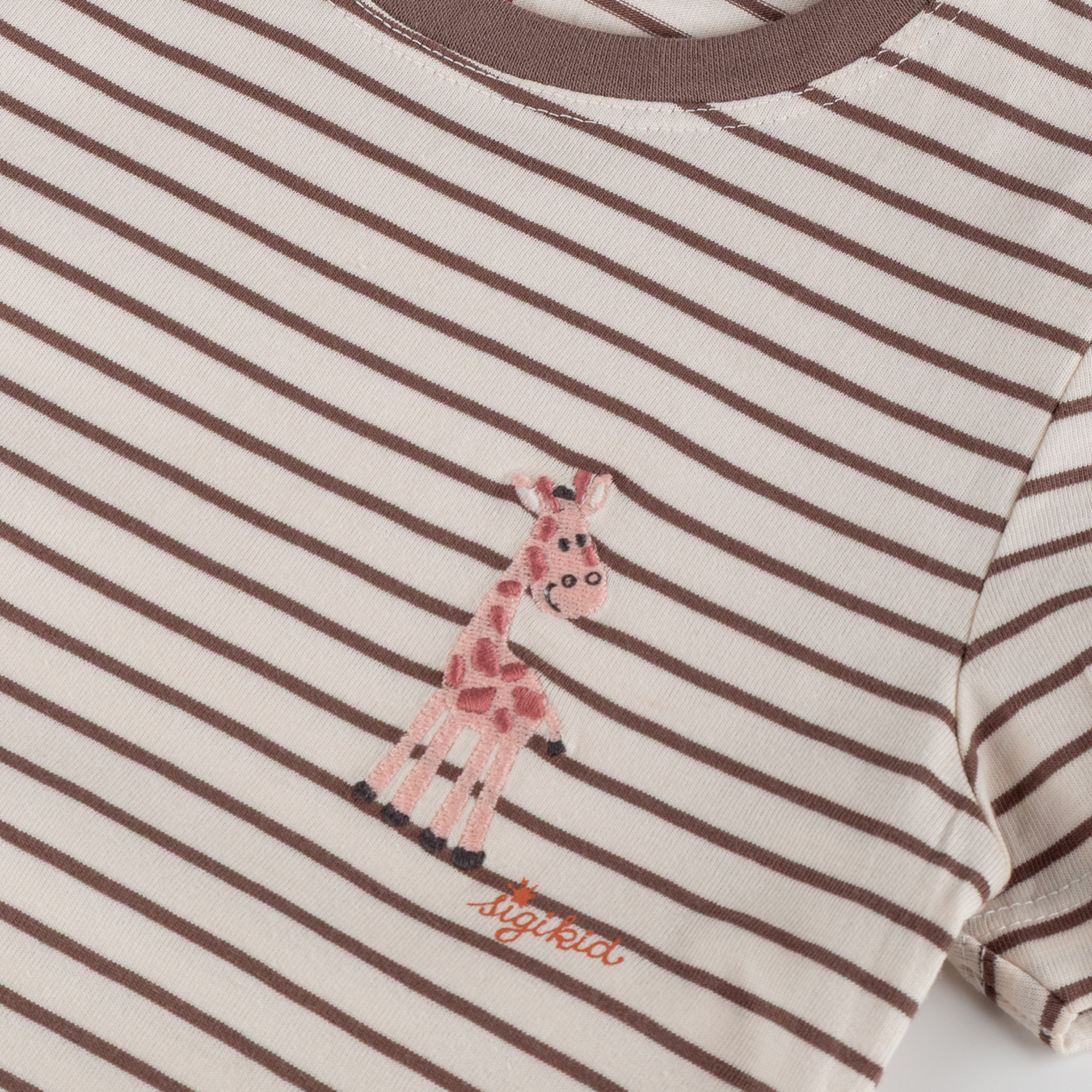 Striped children's T-shirt, Savanne