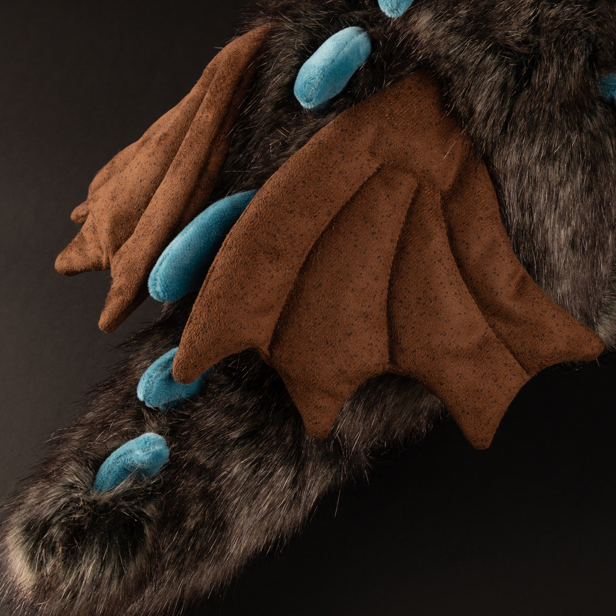 Plush toy dragon Middle Age, Beasts collection