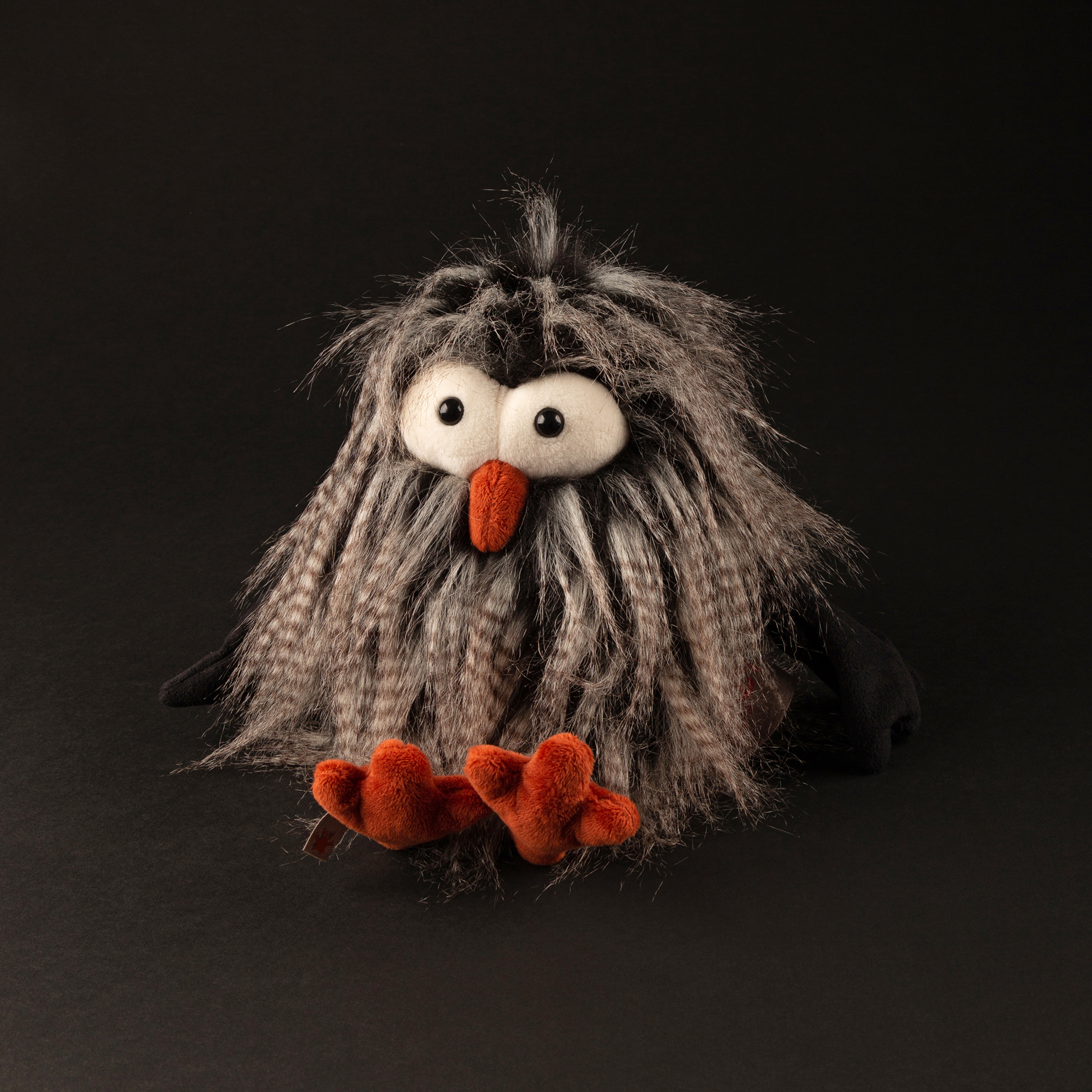 Plush bird Bowl Owl, Kikeriki Plush bird Bowl Owl, Kikeriki
